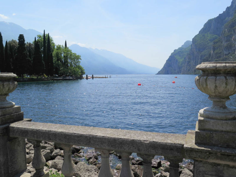 Riva del Garda, Blick auf den Gardasee