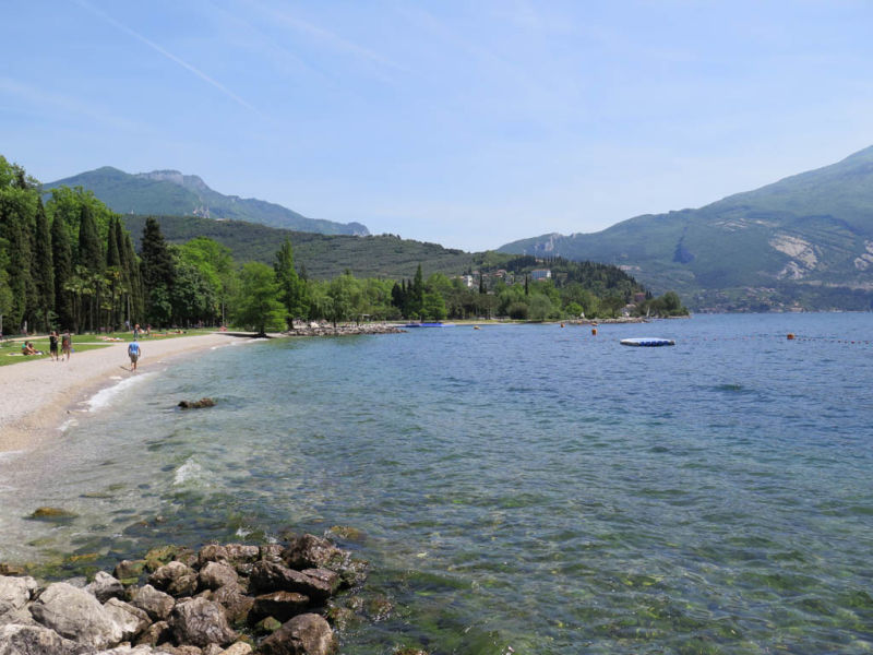 Riva del Garda, Strandbad