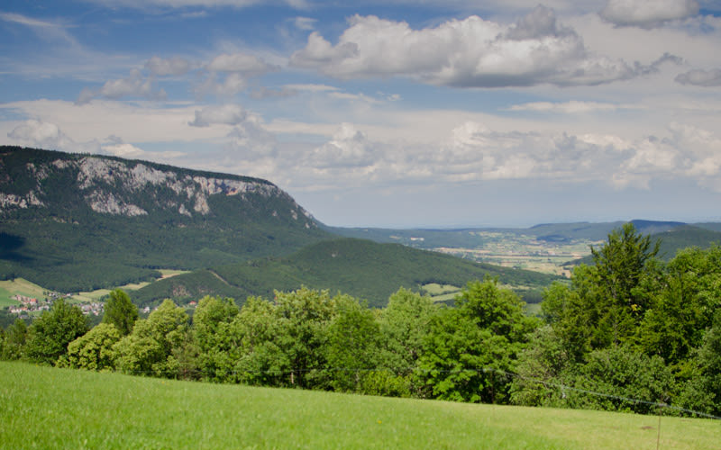 Start- und Endpunkt mit Aussicht, Mostrunde Steurer Gutenmann