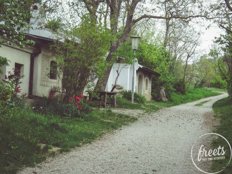 Kellergasse Wolkersdorf in die grean gehen