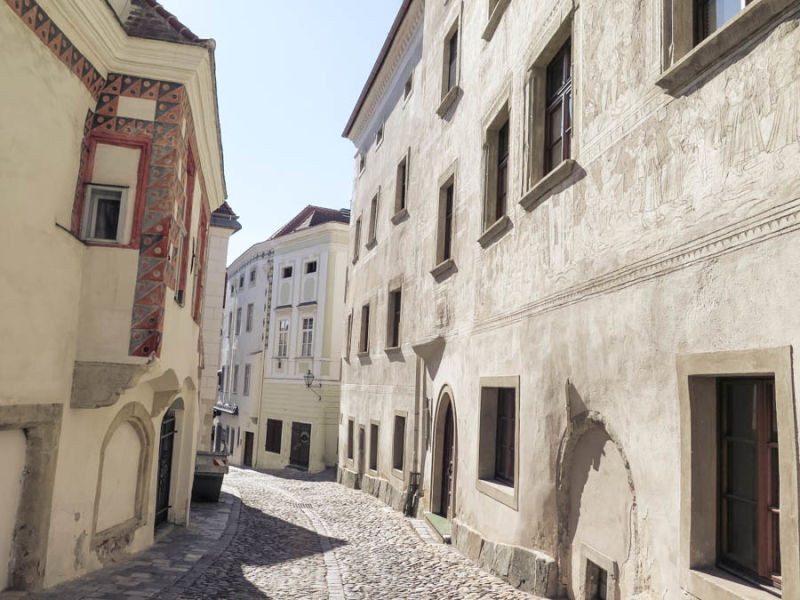 Historische Fassaden von Krems