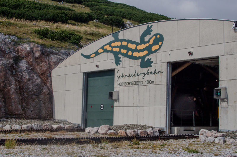 Bahnhof Hochschneeberg, Schneebergbahn