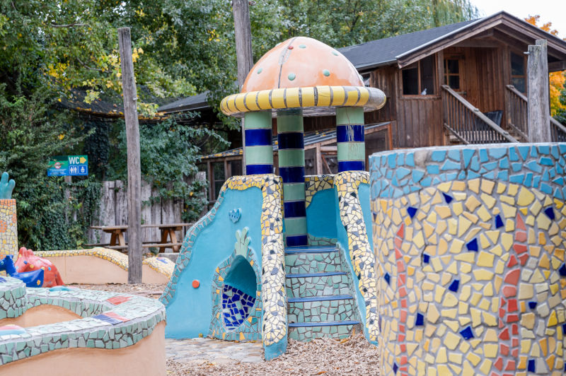 Spielplatz im Zoo Schönbrunn Wien