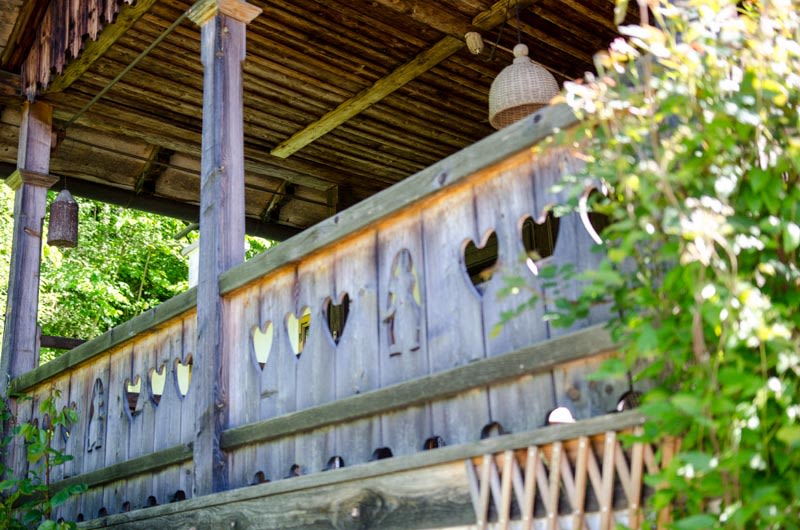 Balkon Brunnwinkl am Uferweg St. Gilgen zur Fürbergbucht, Wolfgangsee