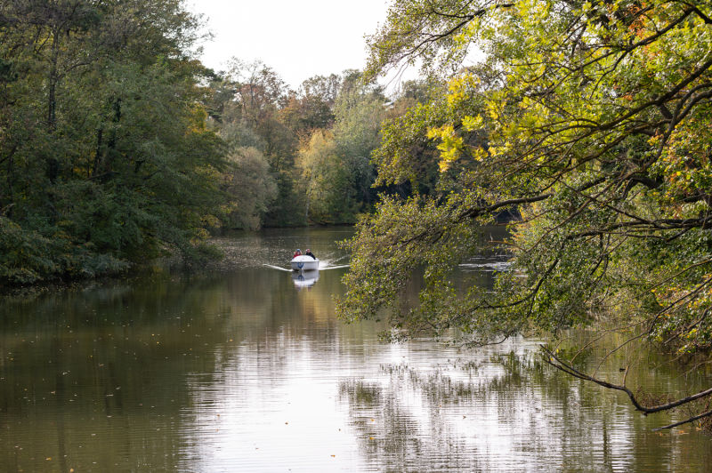 Boot im Schlosspark Laxenburg