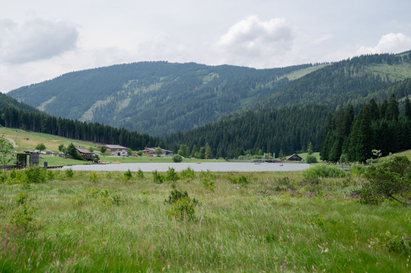 Blick auf den Teichalmsee