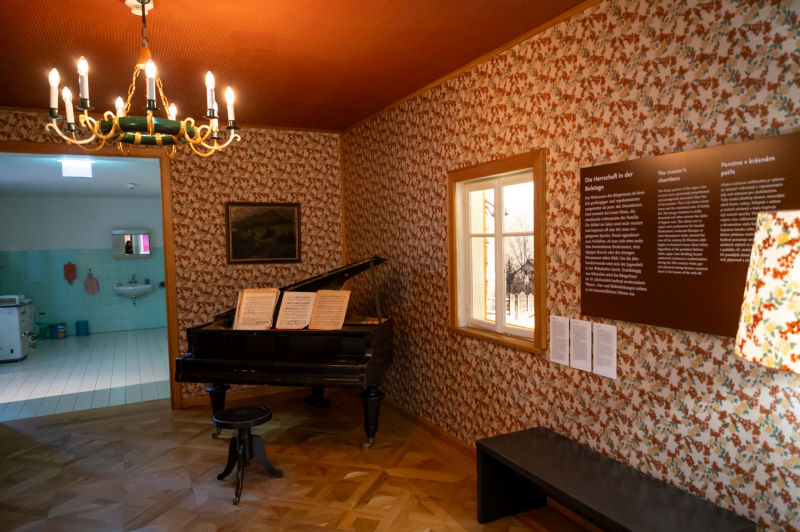 Ausstellungsraum Gassalon in der SONNENWELT Großschönau