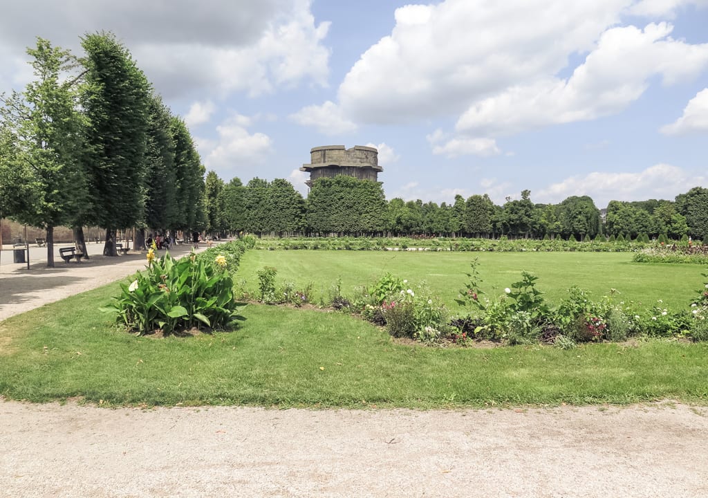 Augarten Wien, Eingangsbereich beim Hauptportal