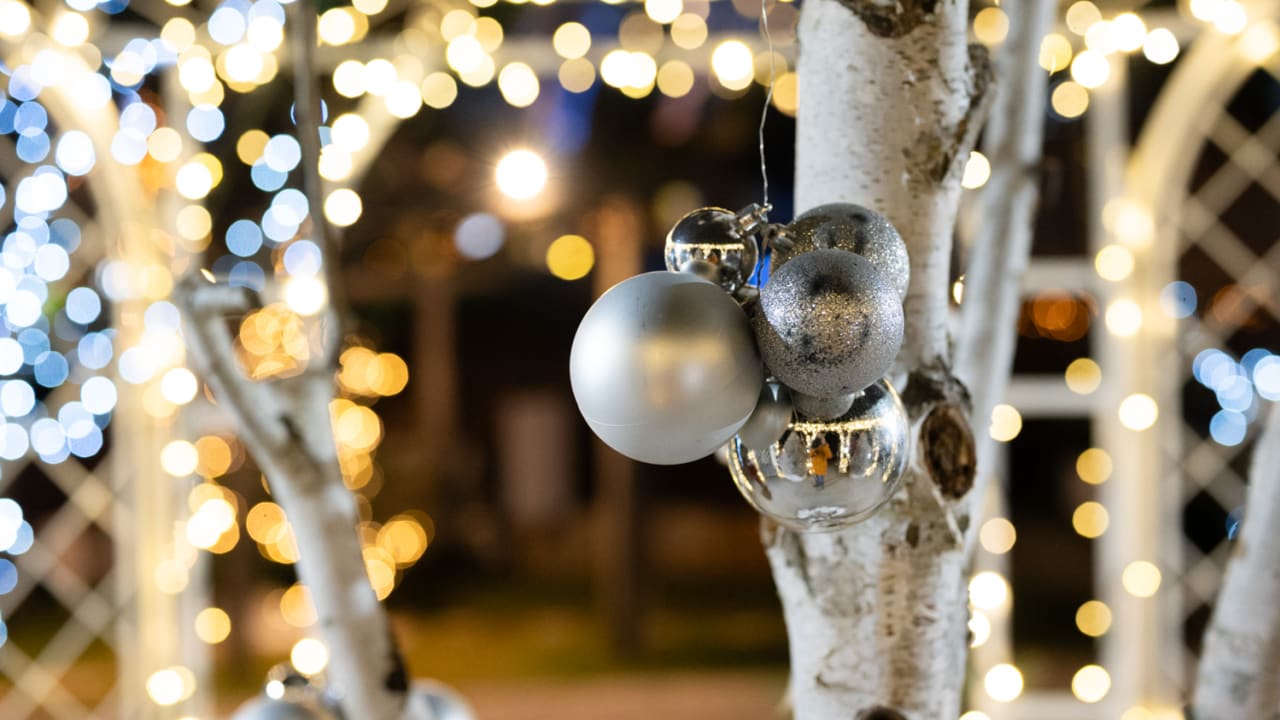 Dekoration beim Adventzauber in den Kittenberger Erlebnisgärten