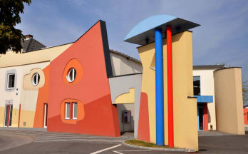 Kunstmuseum Waldviertel in Schrems, Fassade