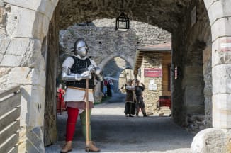 Mittelalterfest auf der Burgruine Aggstein