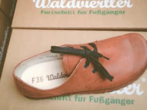 Schuh aus den Waldviertler Werkstätten, GEA in Schrems