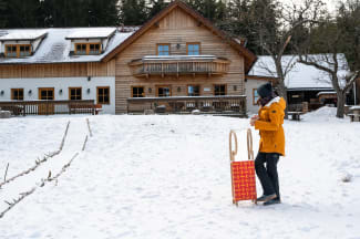 Rodeln bei der Hengsthütte