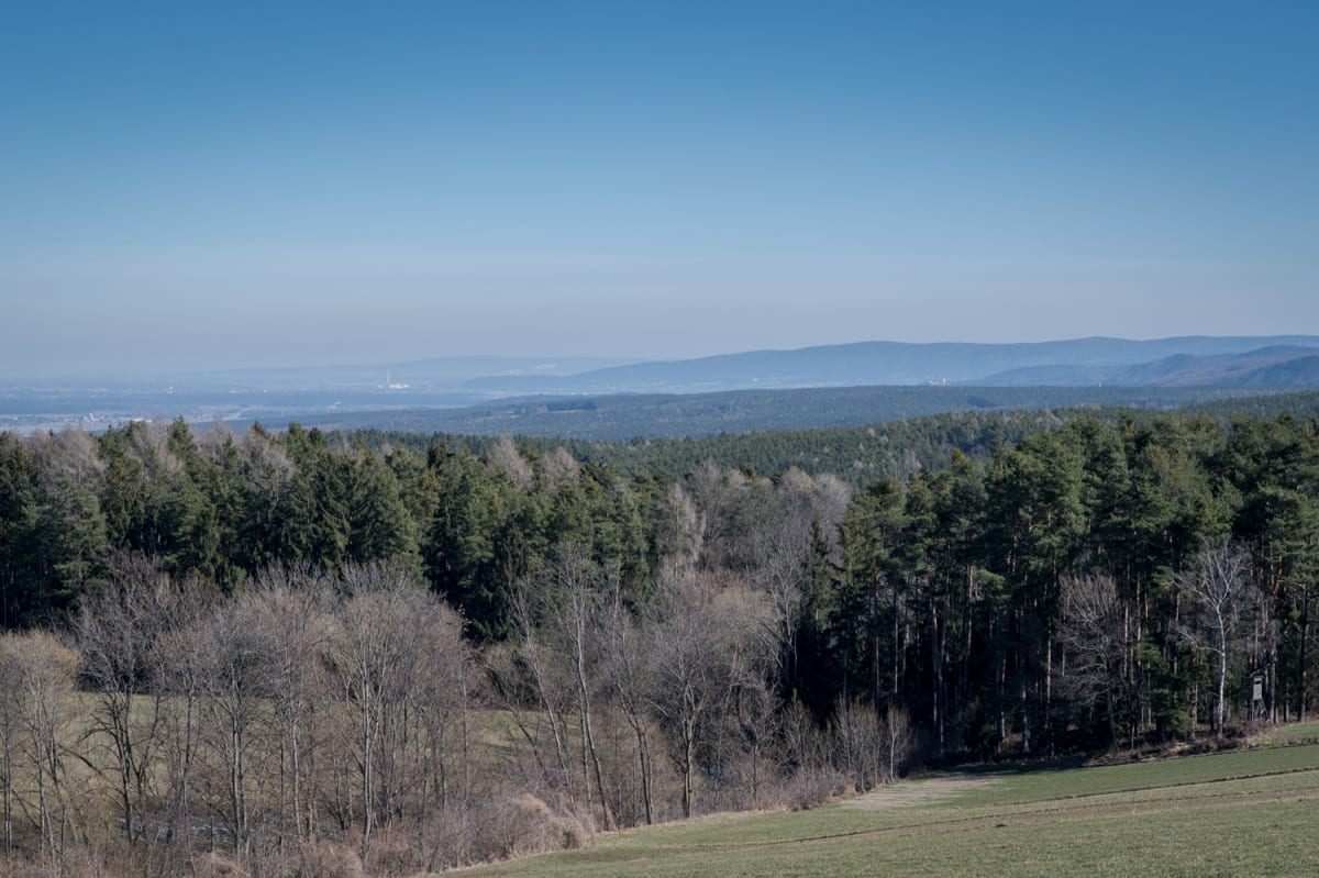 Ausblick auf der Grabensee Runde bei Penk