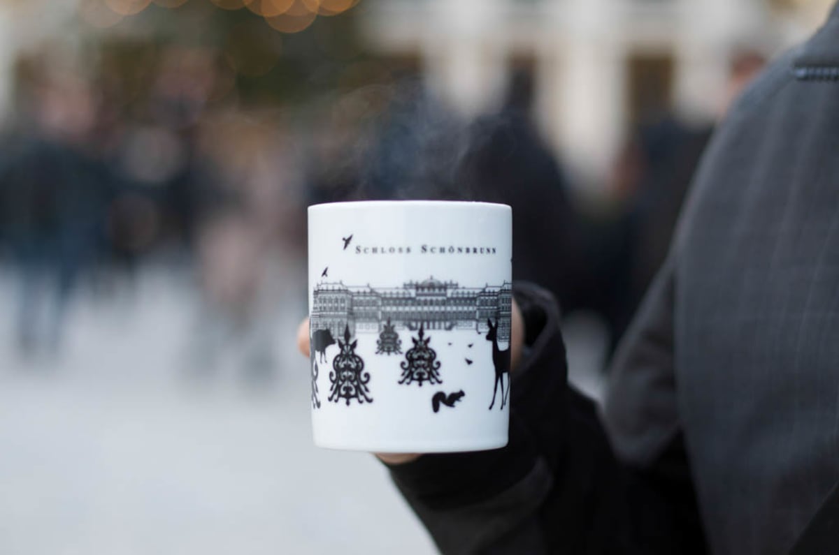 Tasse Christkindlmarkt Schönbrunn, Wien