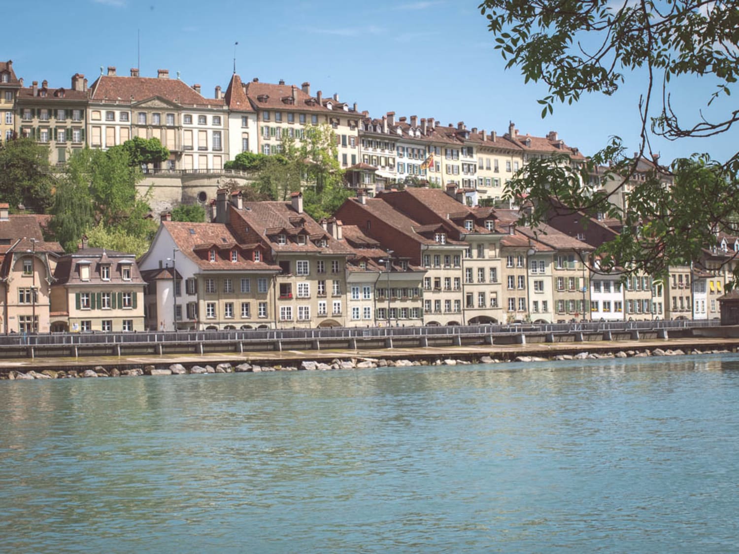 Bern Altstadt mit Fluss