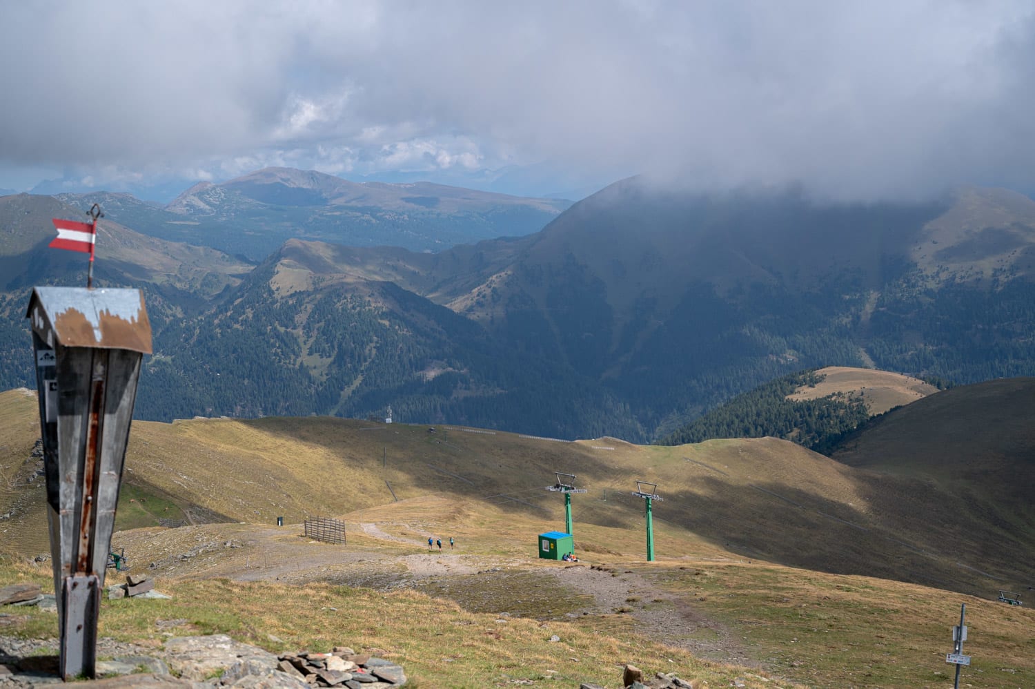 Aussicht vom Falkertspitz