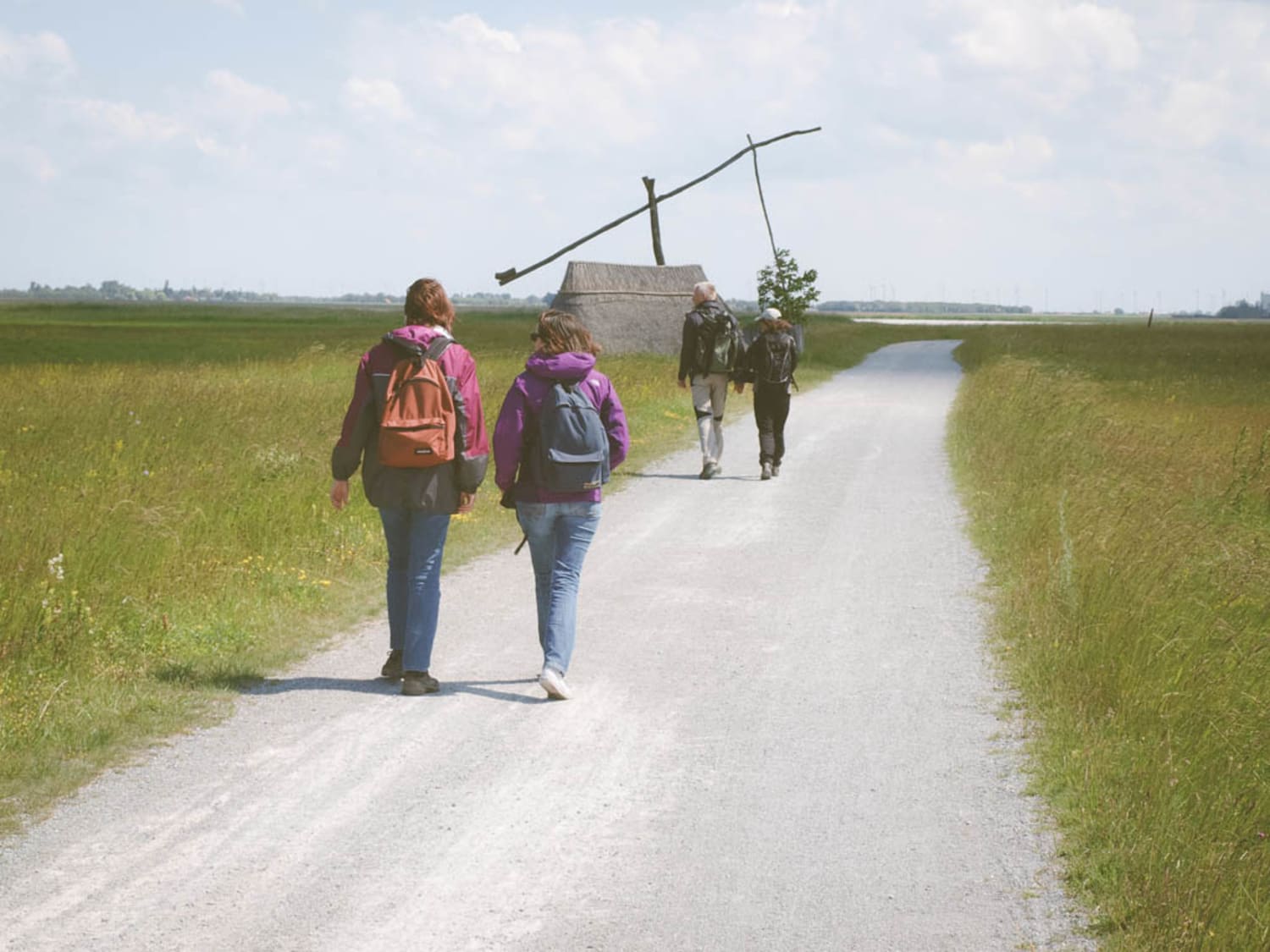 Wandern bei der Langen Lacke im Burgenland