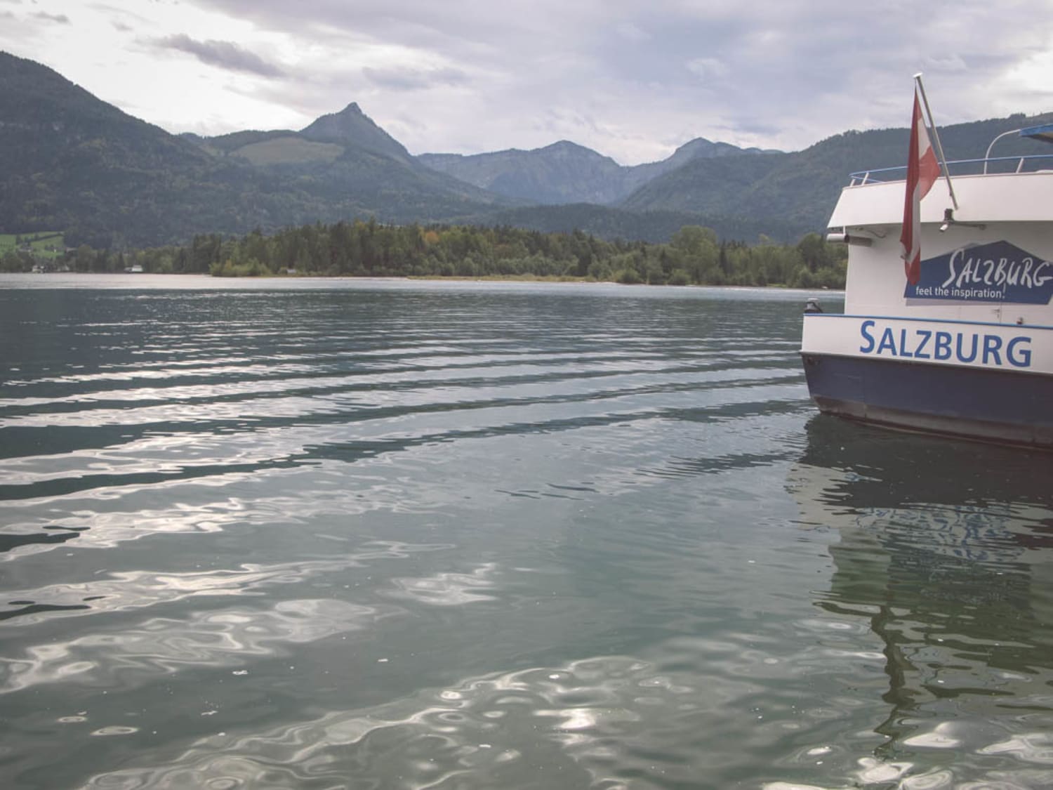 Schiff am Wolfgangsee