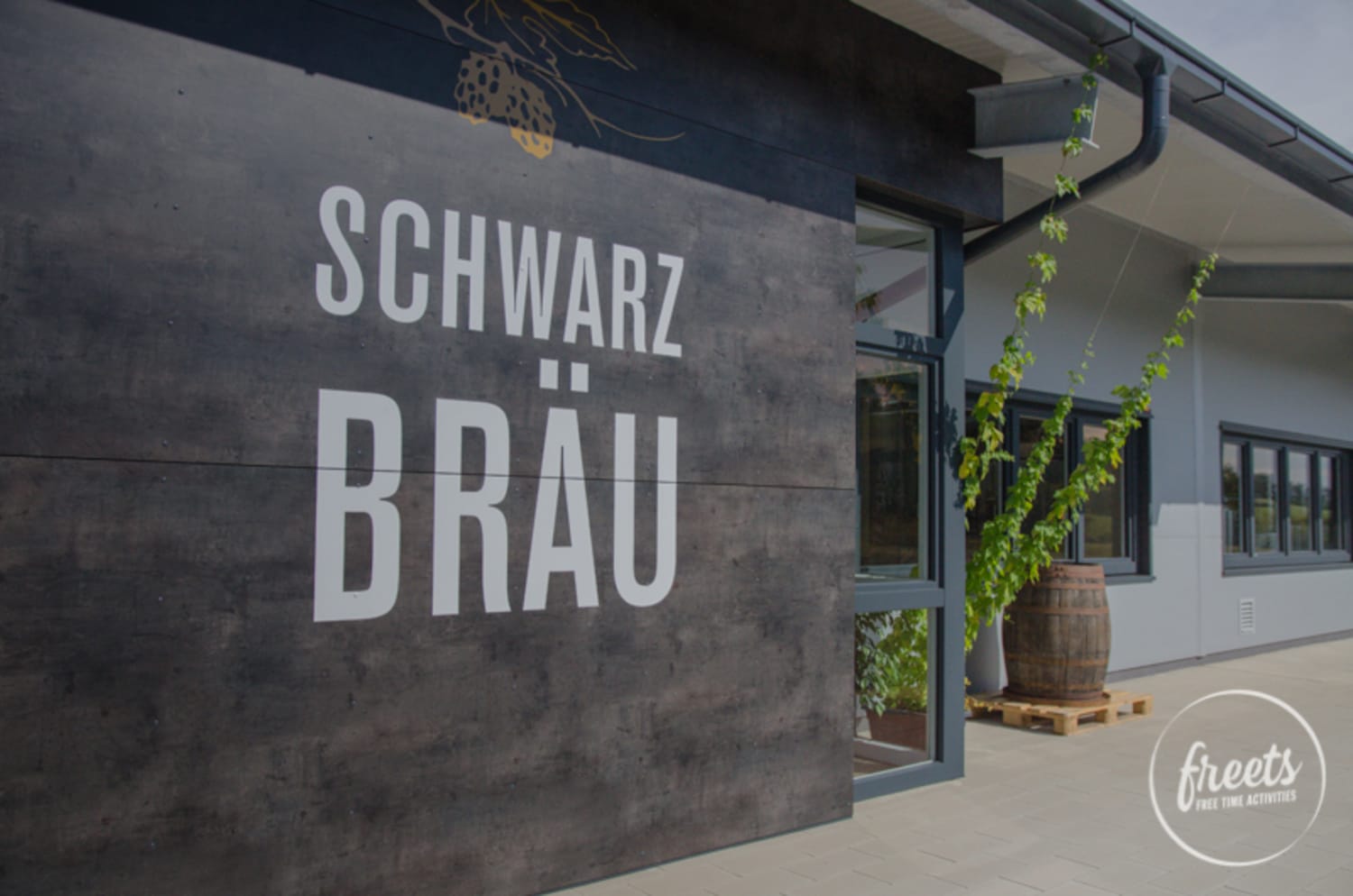 Schwarzbräu Fassade Schwarzbräu