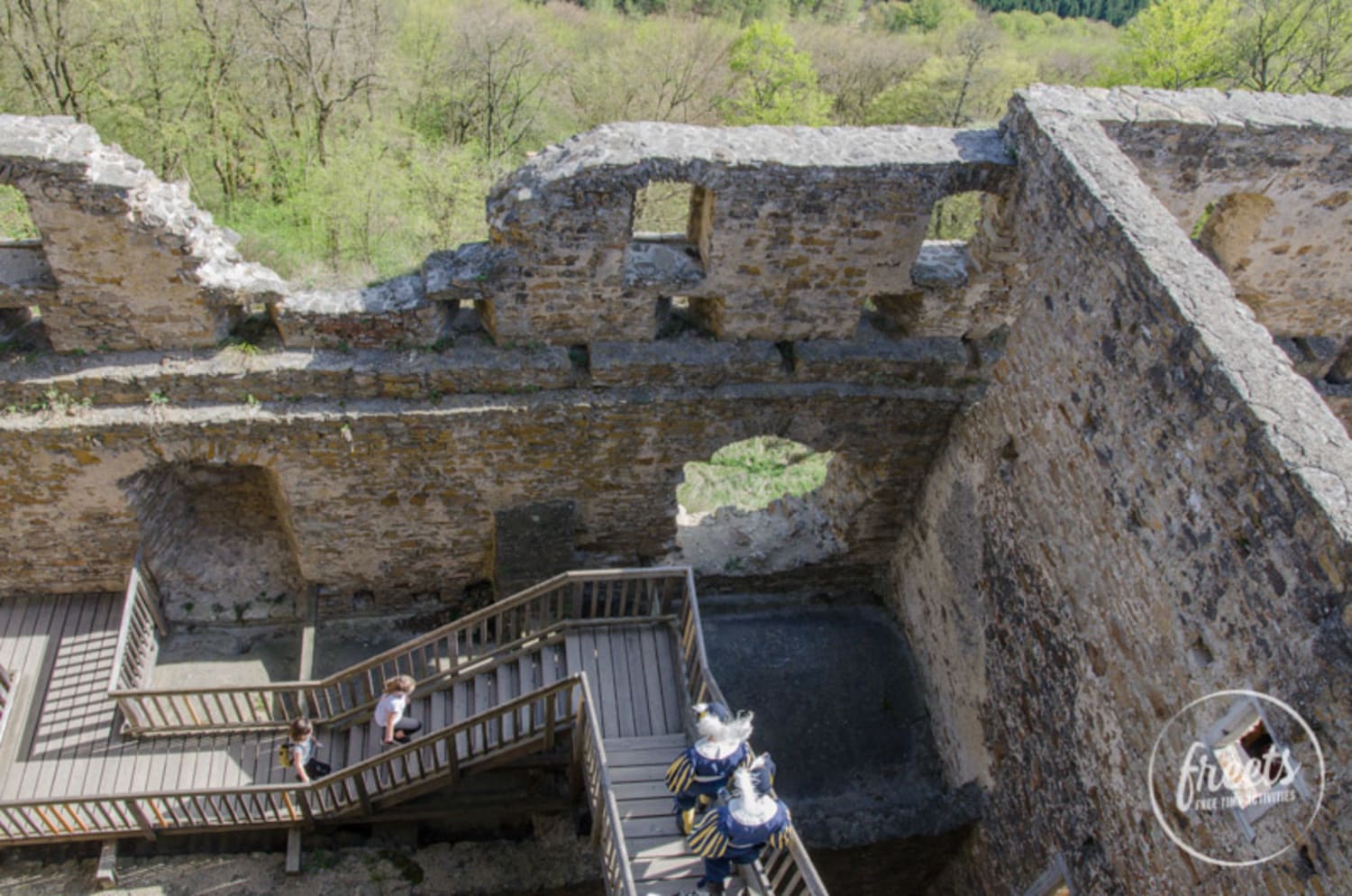 Mittelalterfest auf der Burgruine Aggstein