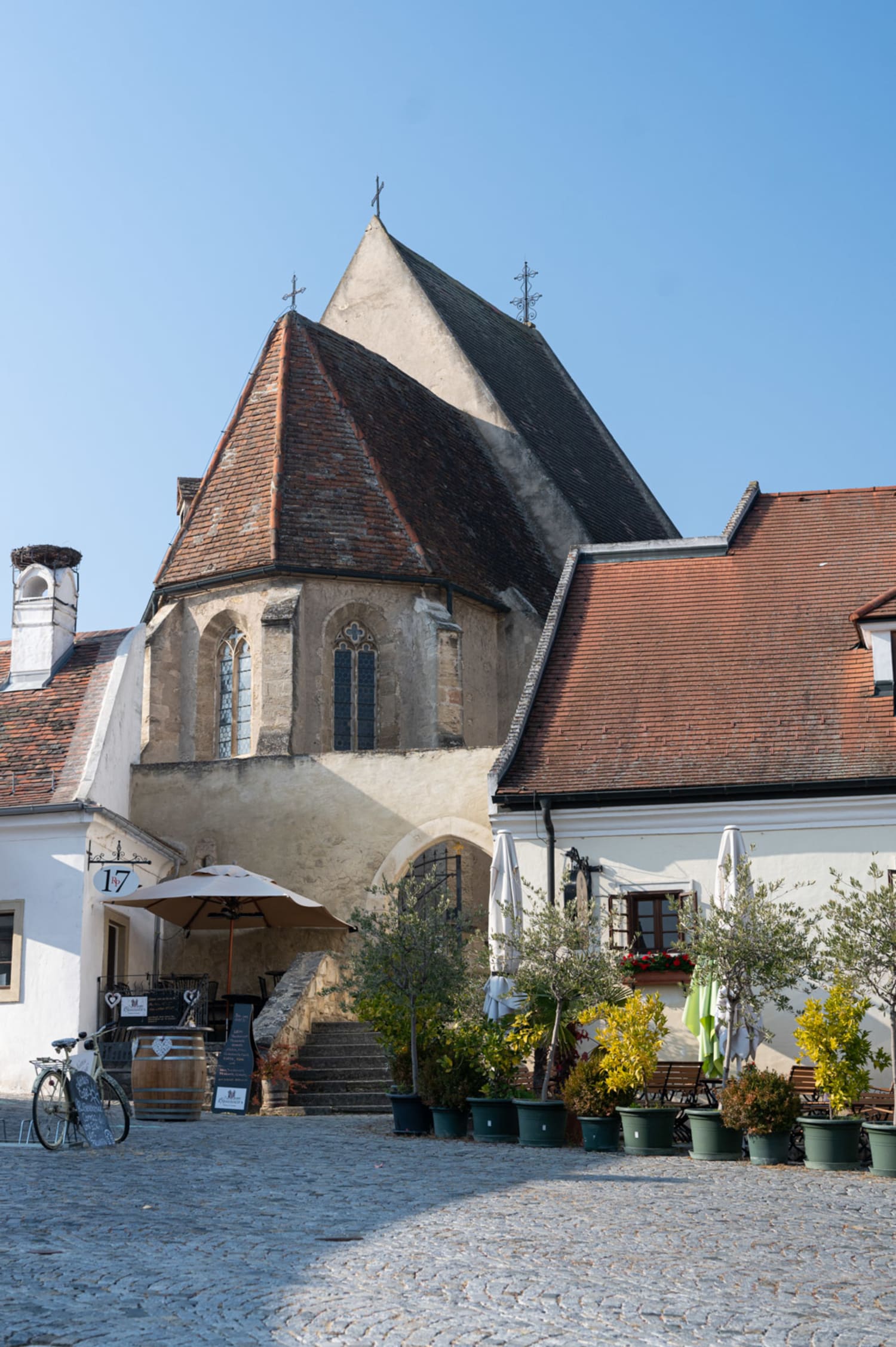 Chor der Fischerkirche in Rust