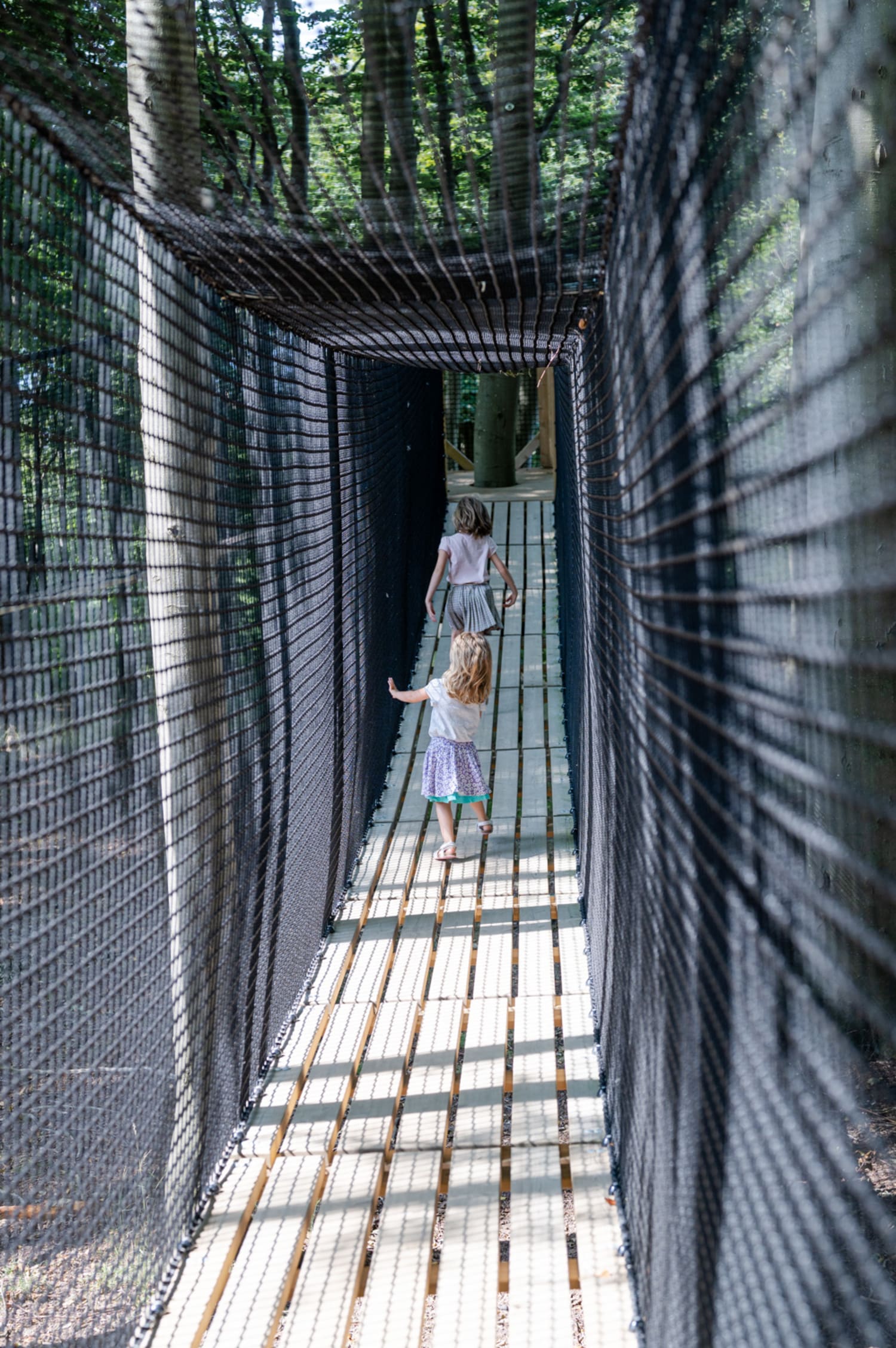 Hängebrücken am Spielplatz, Sofiero Palast