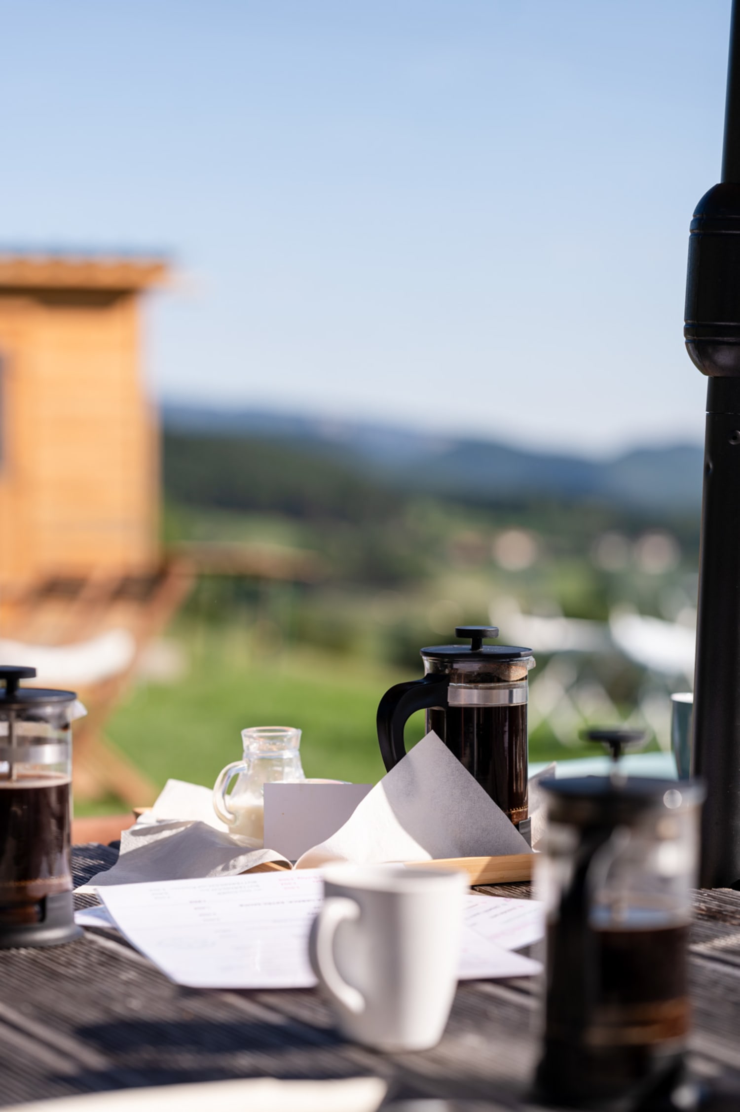 Kaffee im Päuschen