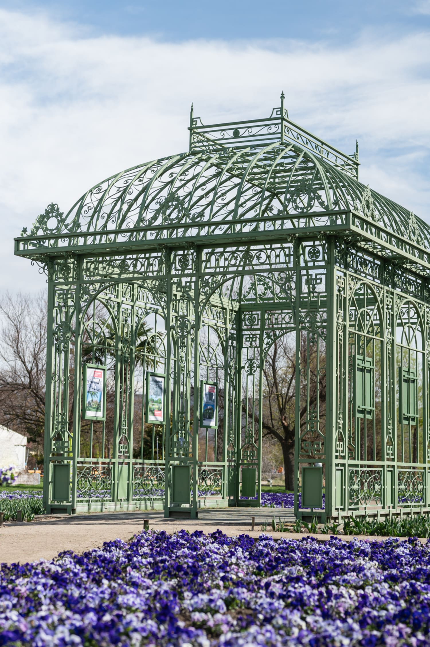 Pavillon in den Blumengärten Hirschstetten
