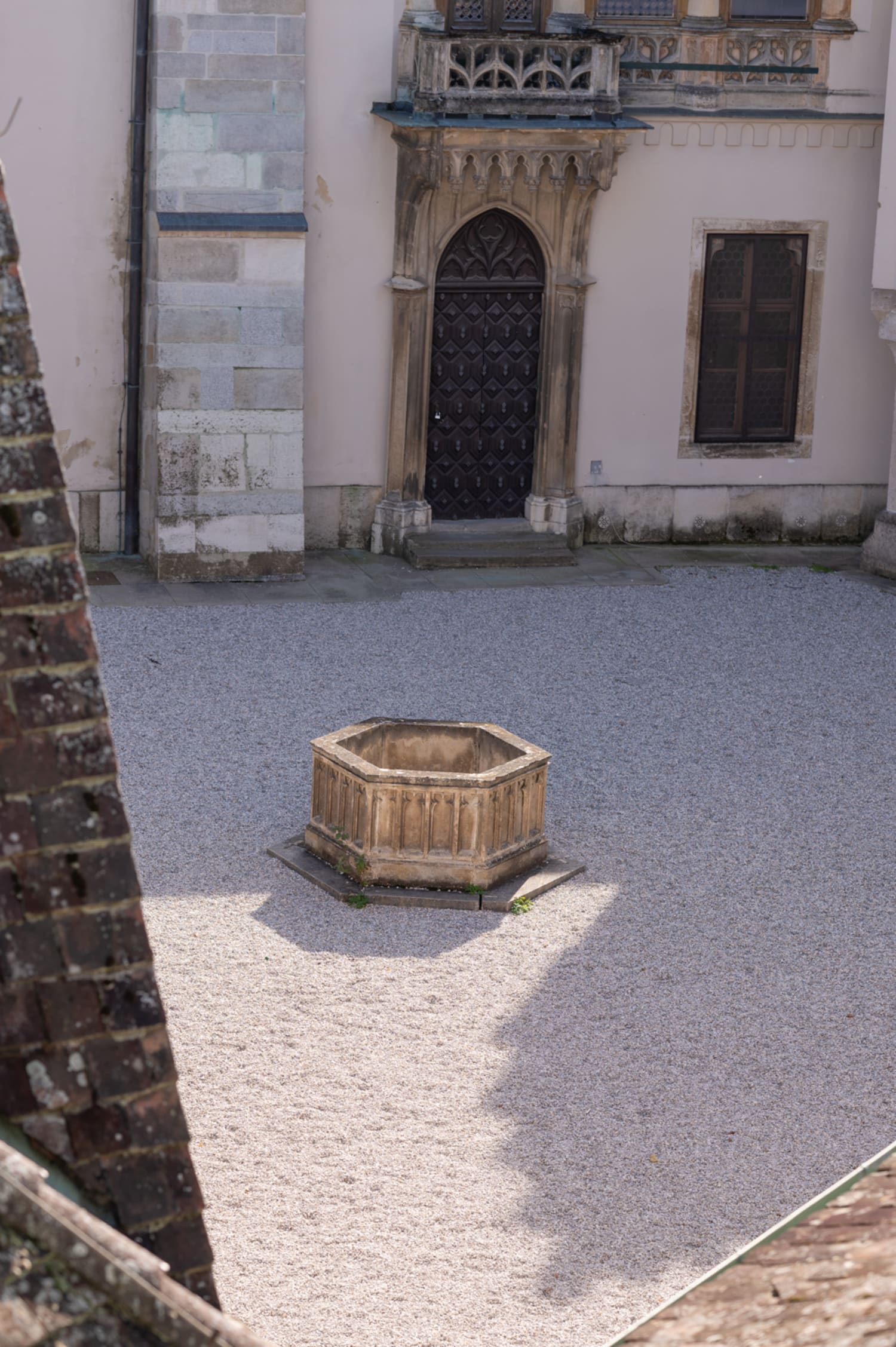 Brunnen n der Franzensburg, Schlosspark Laxenburg