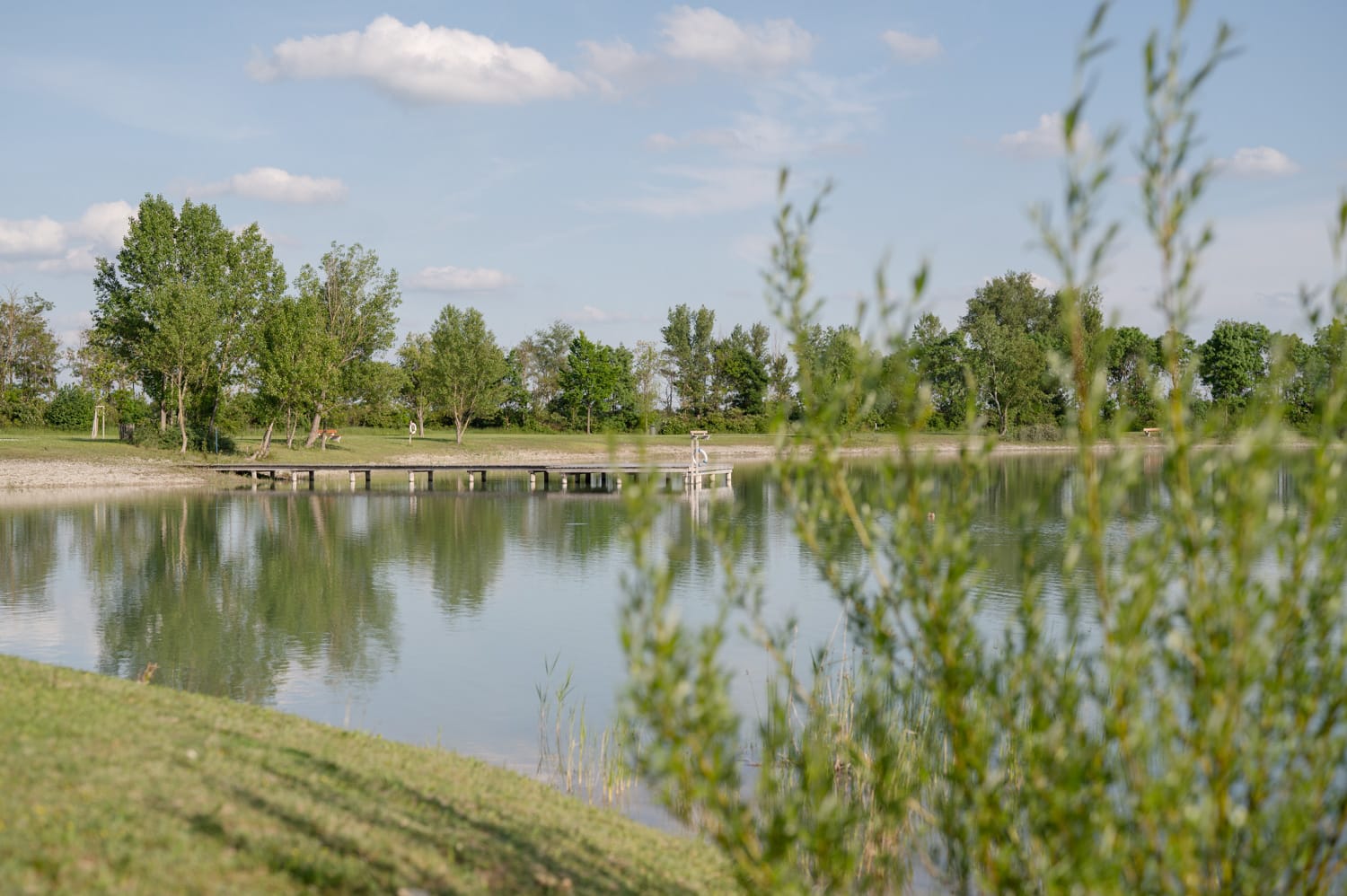 Badesee im Feriendorf Vila Vita Pannonia