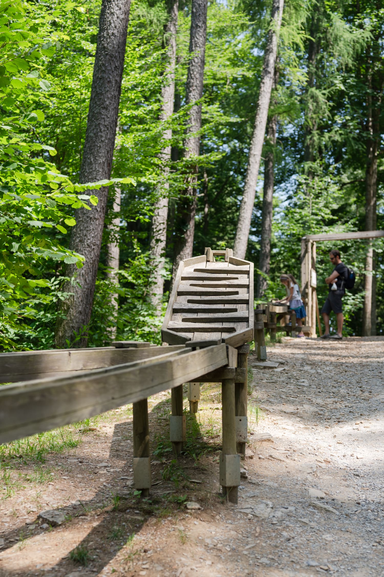 Waldkugelbahn im Waldpark Hochreiter