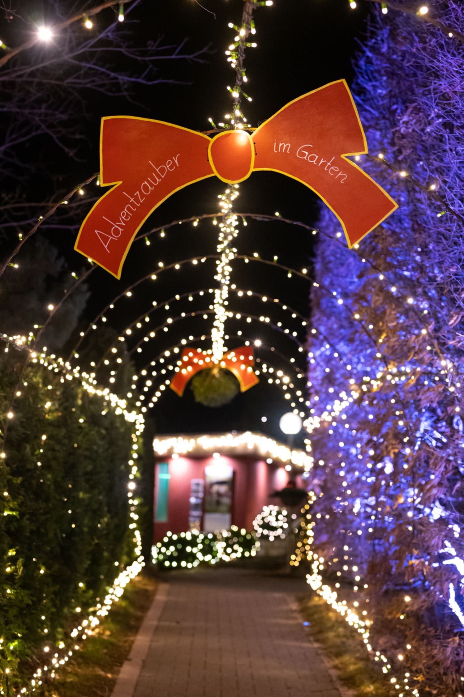 Adventzauber im Garten, Durchgang