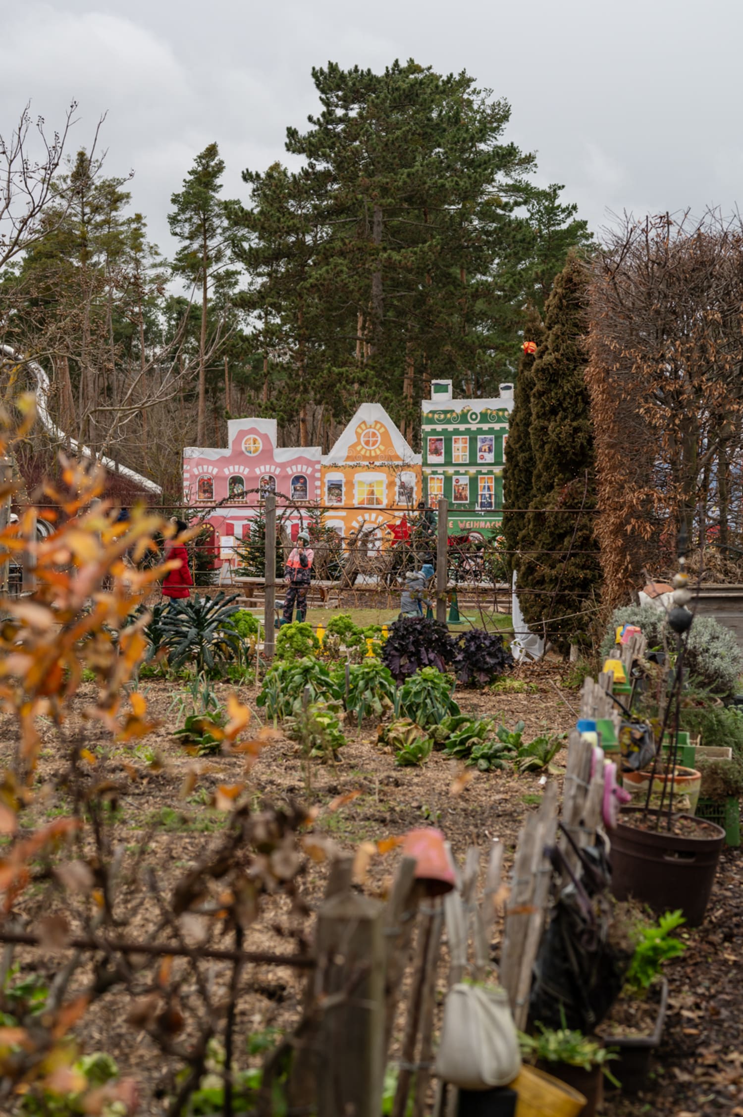 Dekoration bei den Kittenberger Erlebnisgärten im Advent