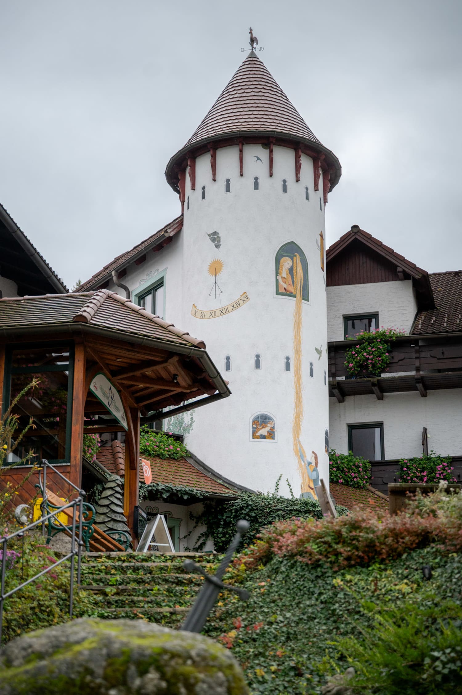 Märchenhotel Turm, Waldpension Nebelstein in Moorbad Harbach