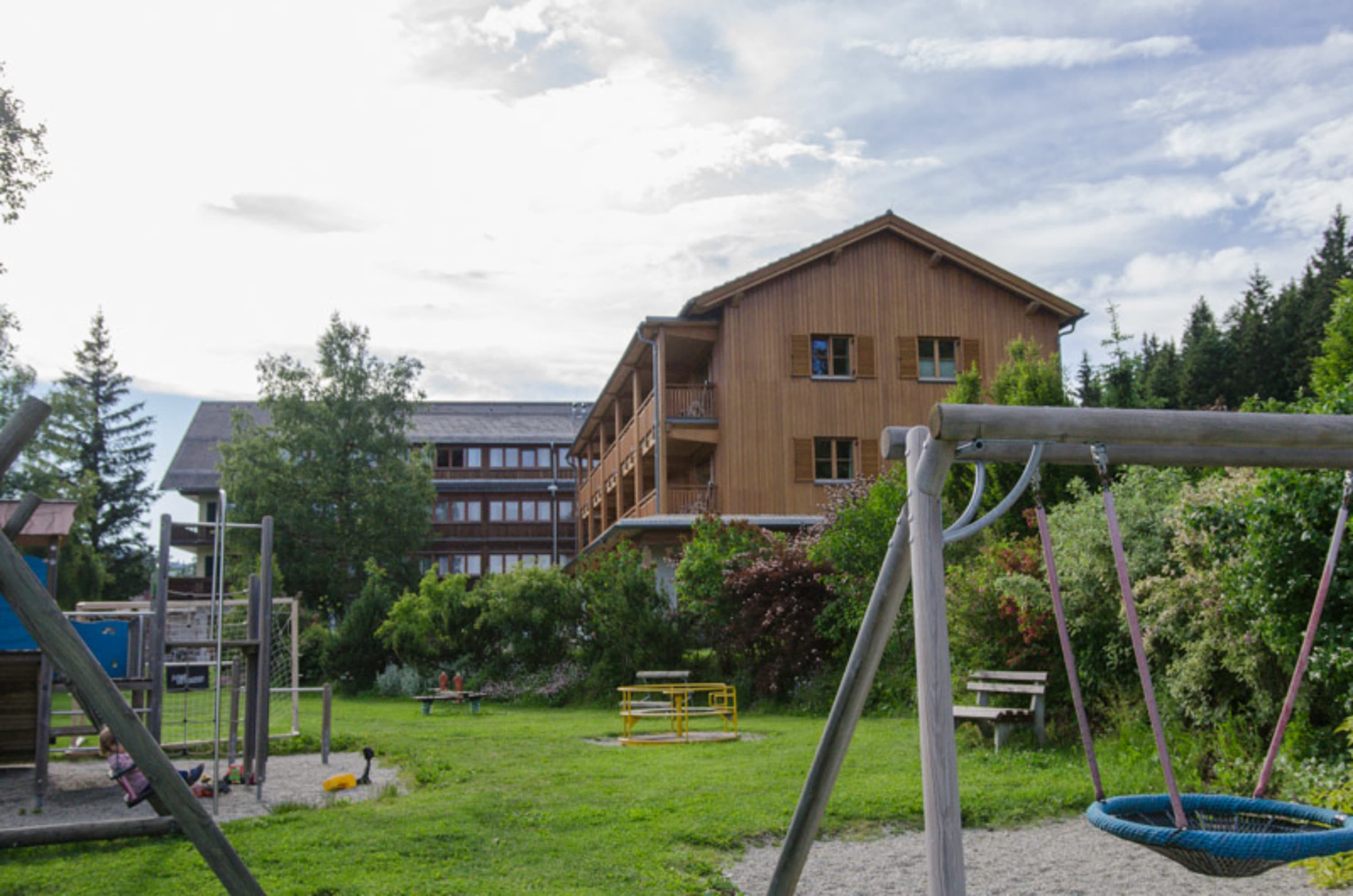 Spielplatz im Naturhotel Bauernhofer im Almenland