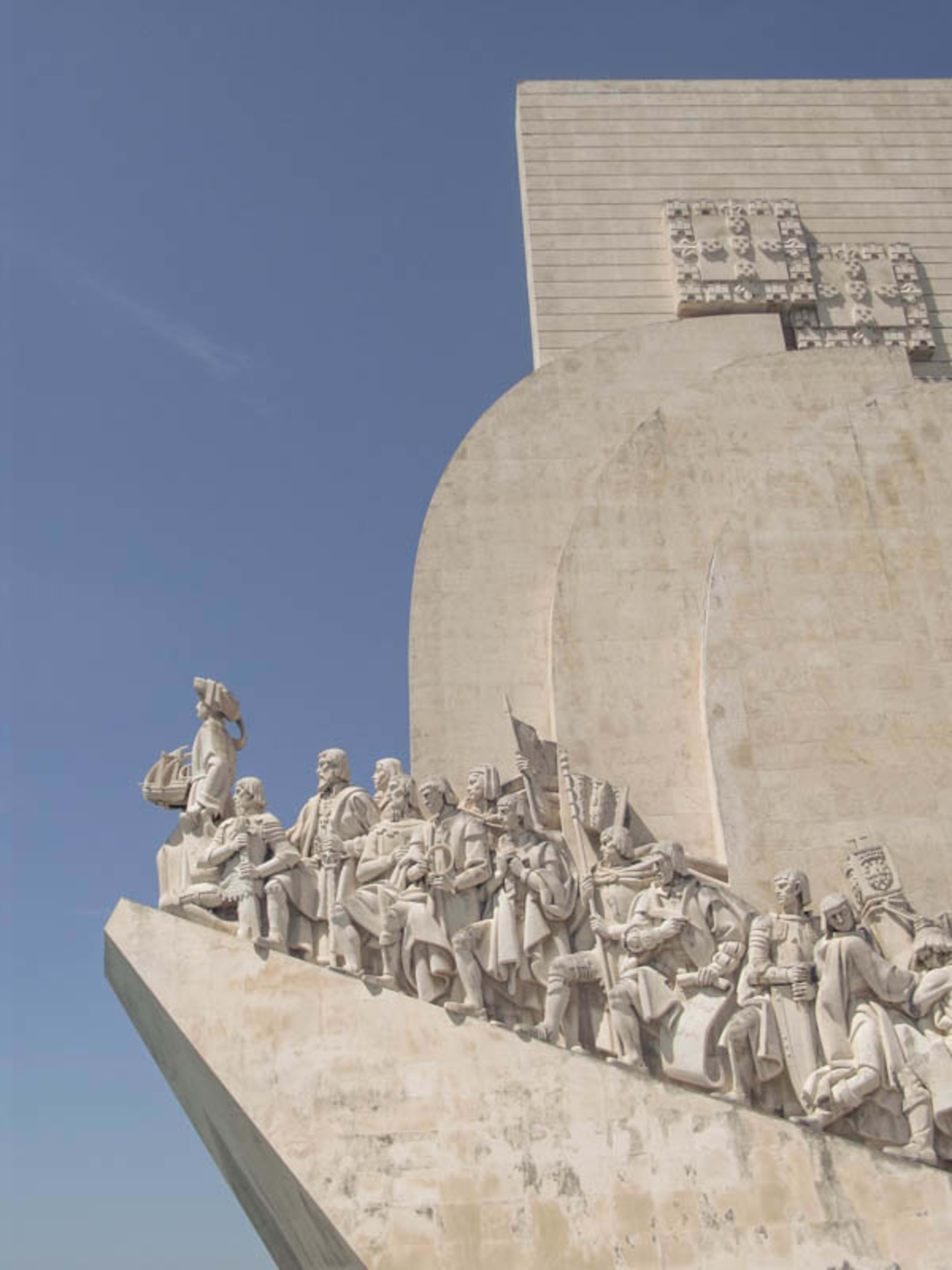Seefahrerdenkmal, Lissabon Blick aufs Seeefahrerdenkmal in Lissabon