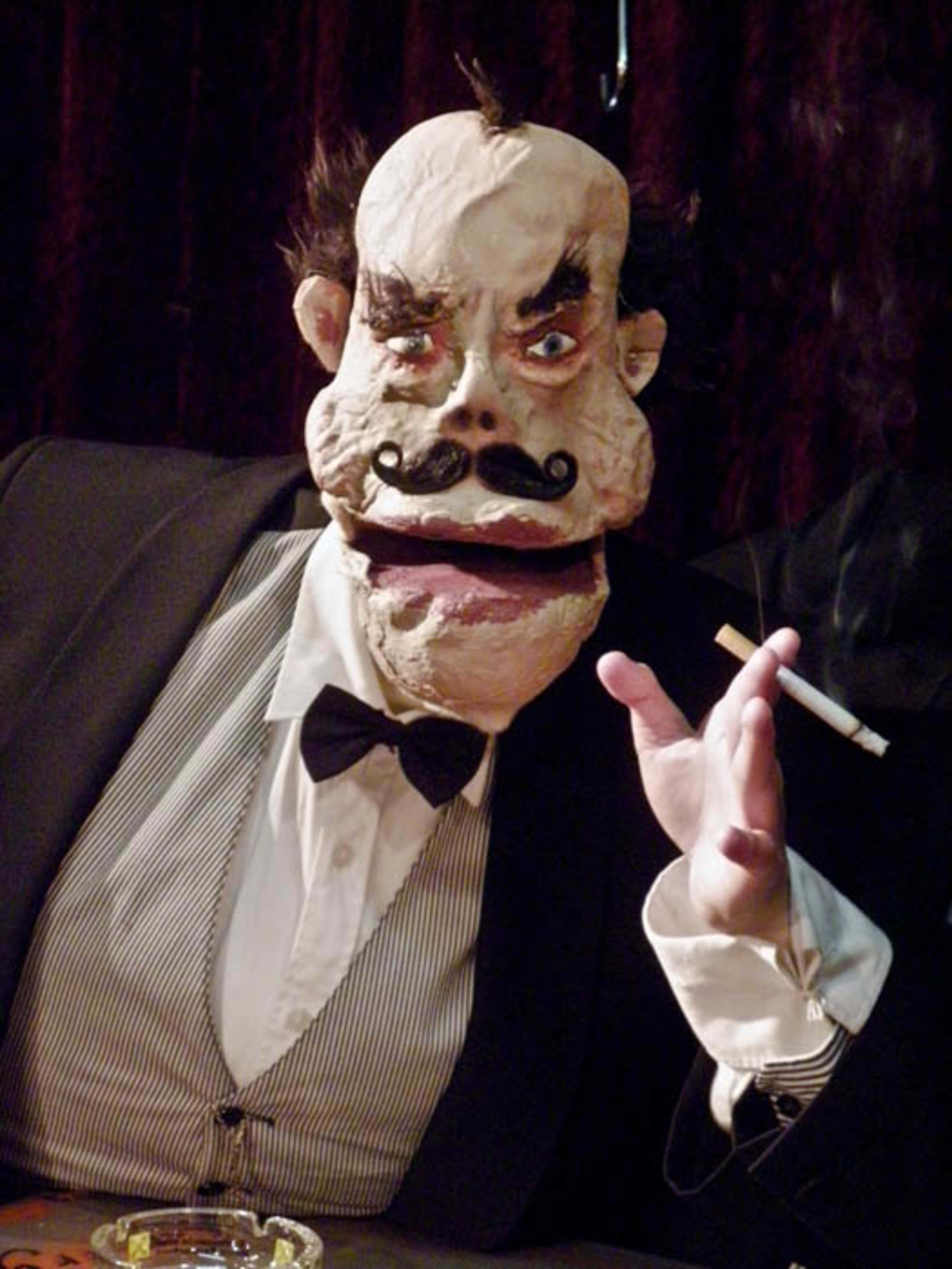 Herr Karl, Schubert Theater Klappmaulpuppe Hr. Karl im Schubert Theater Wien