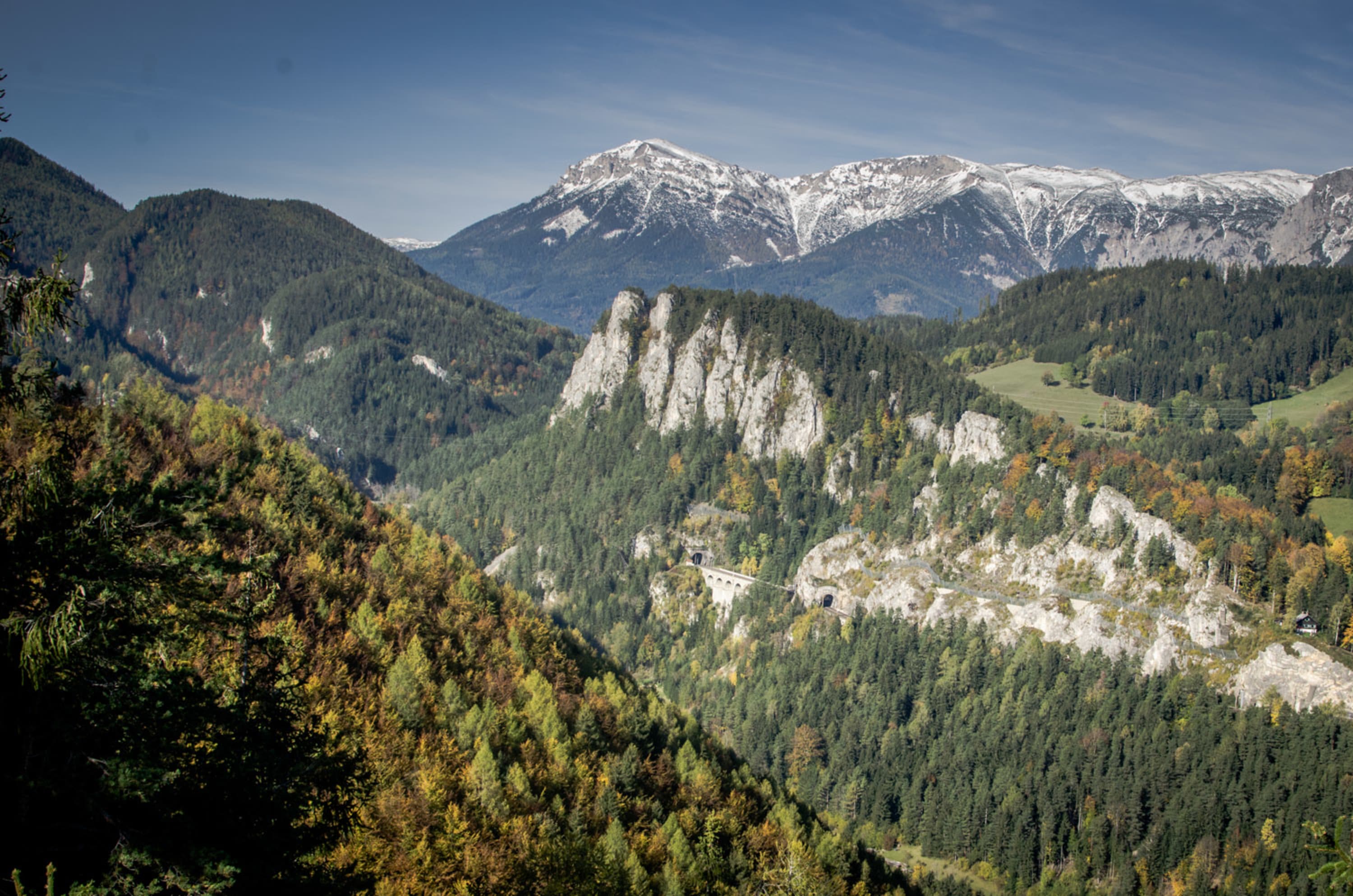 20 Schilling Blick im Herbst