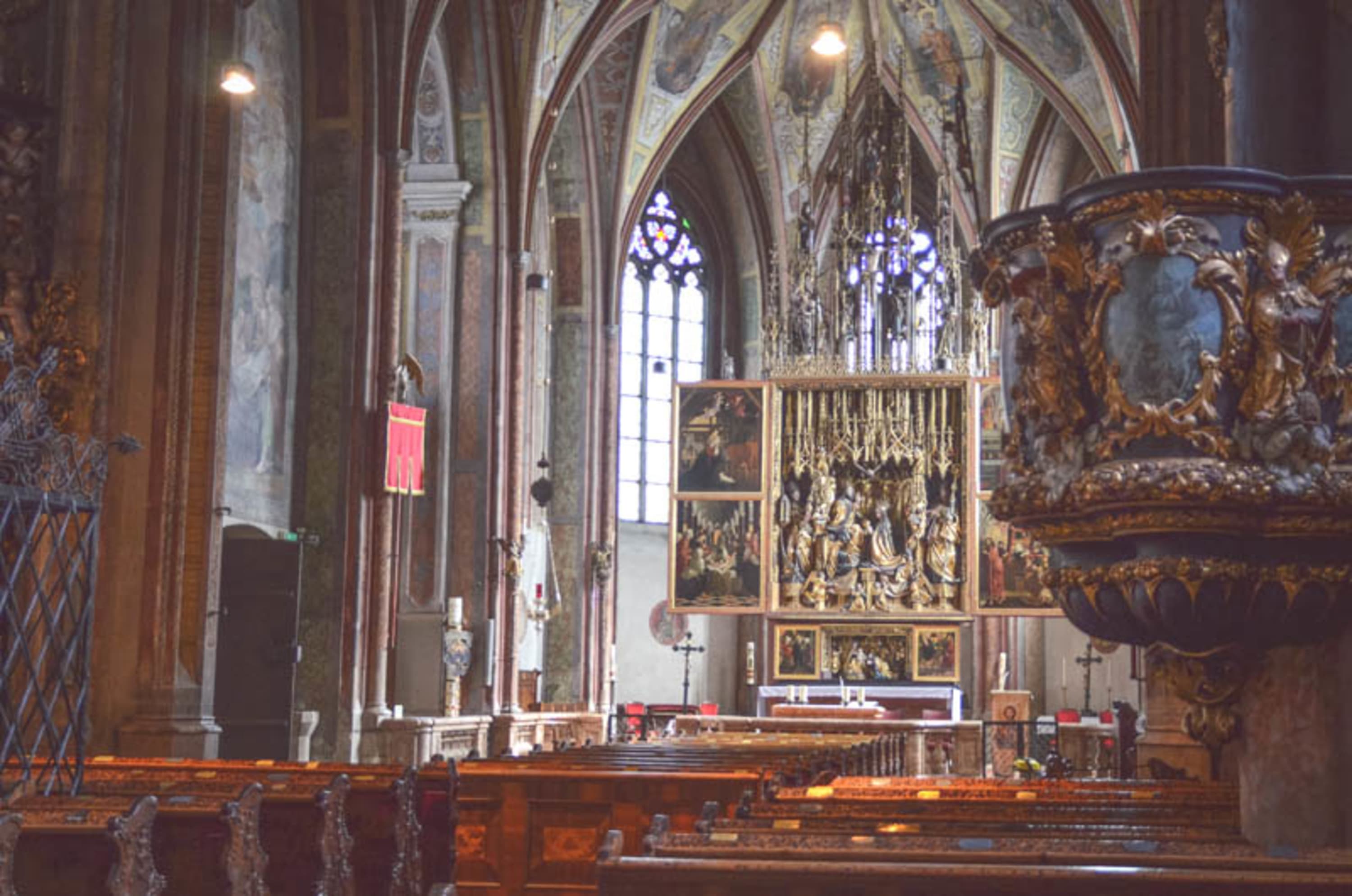 Michael Pacher Altar in St. Wolfgang, Pfarrkirche