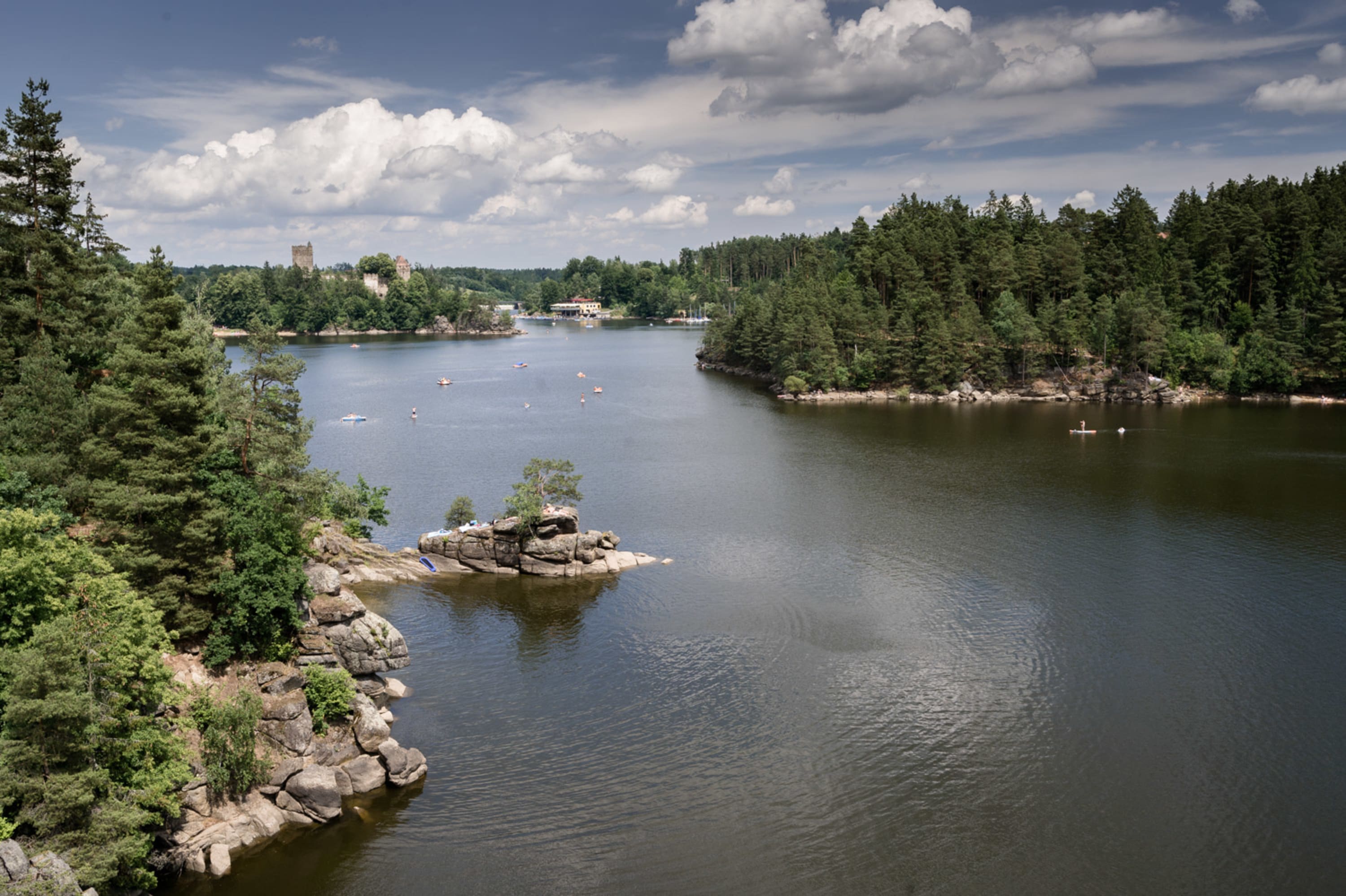 Stausee Ottenstein als chlorfreie Badelocation