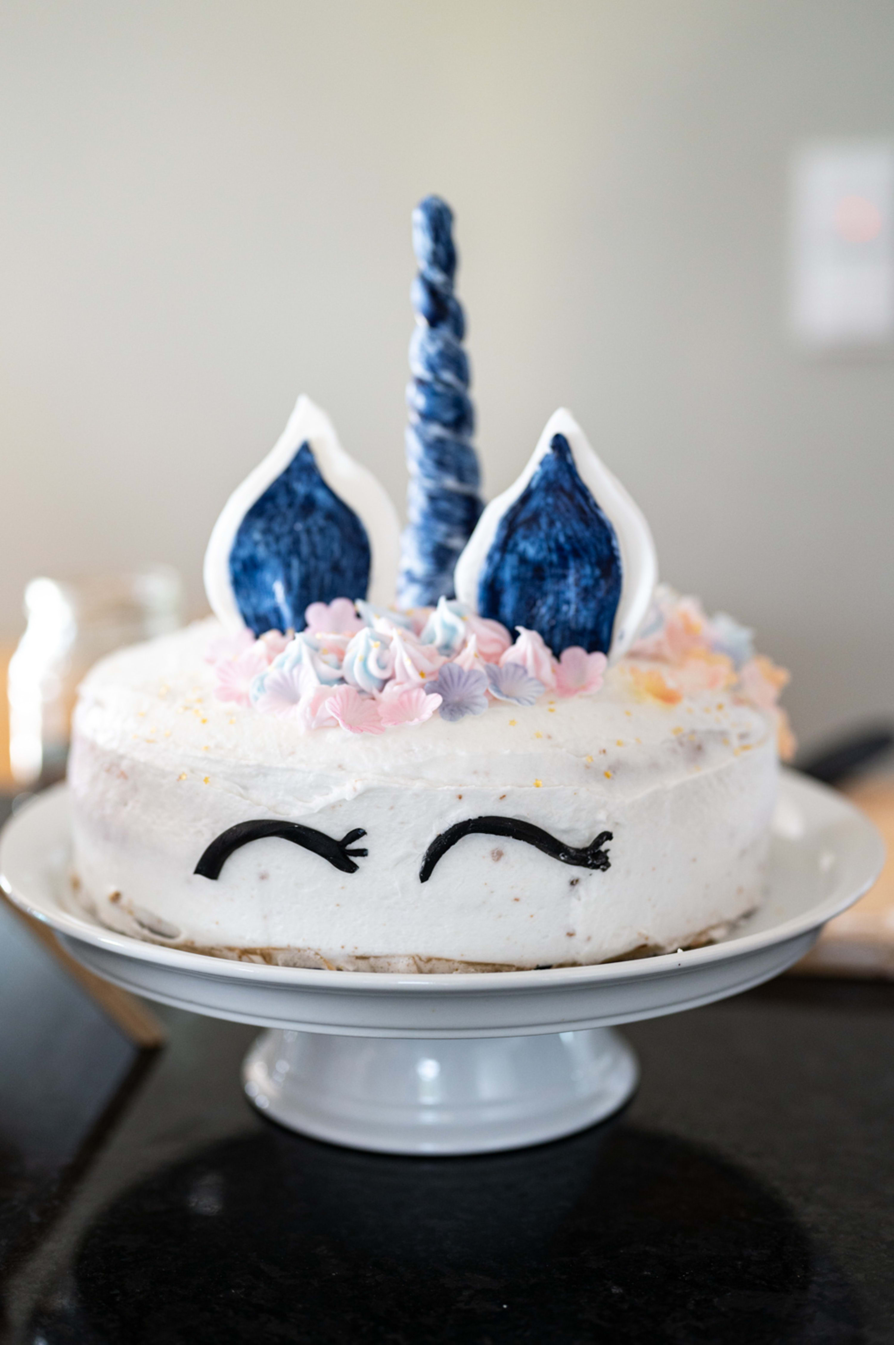 Einhorntorte zum 5. Geburtstag