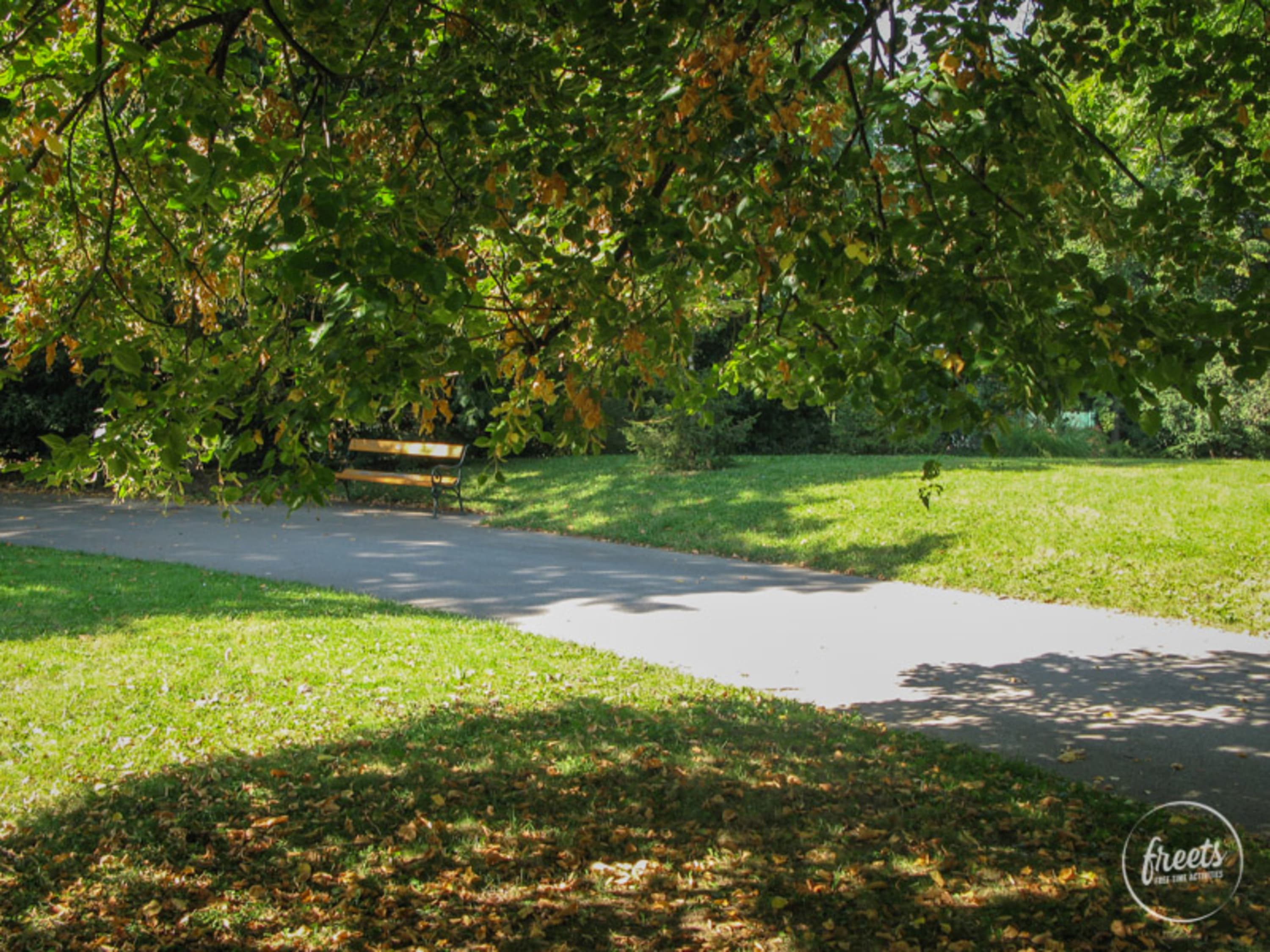 Türkenschanzpark Wien, Spazierweg