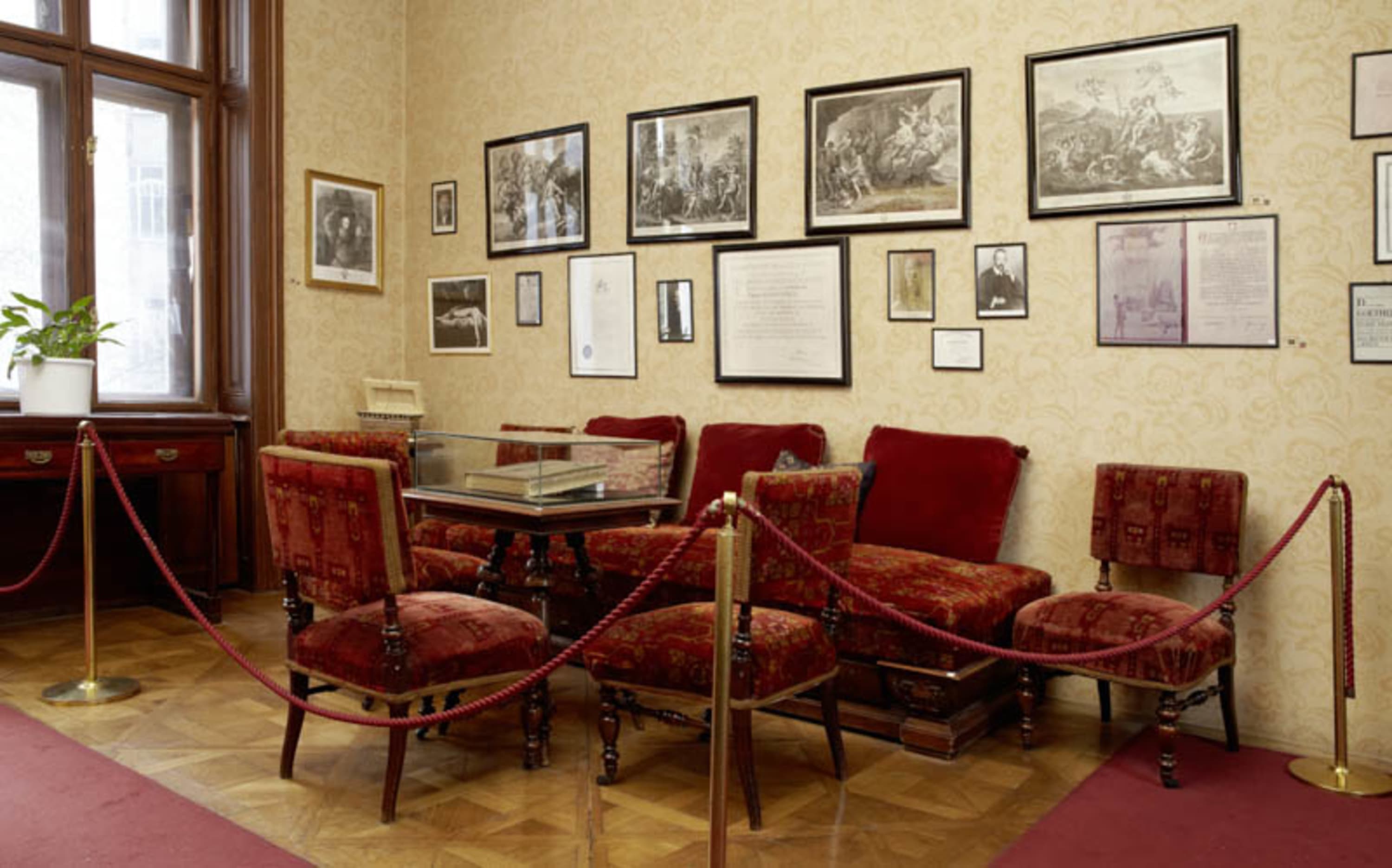 Wartezimmer von Sigmund Freud im Sigmund Freud Museum