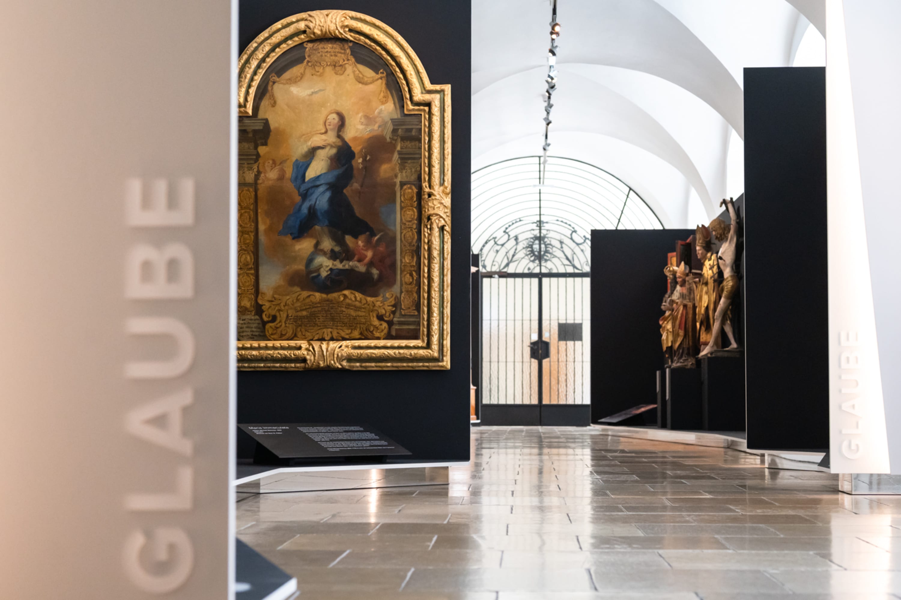 Blick in die Dauerausstellung im Museum am Dom, St. Pölten