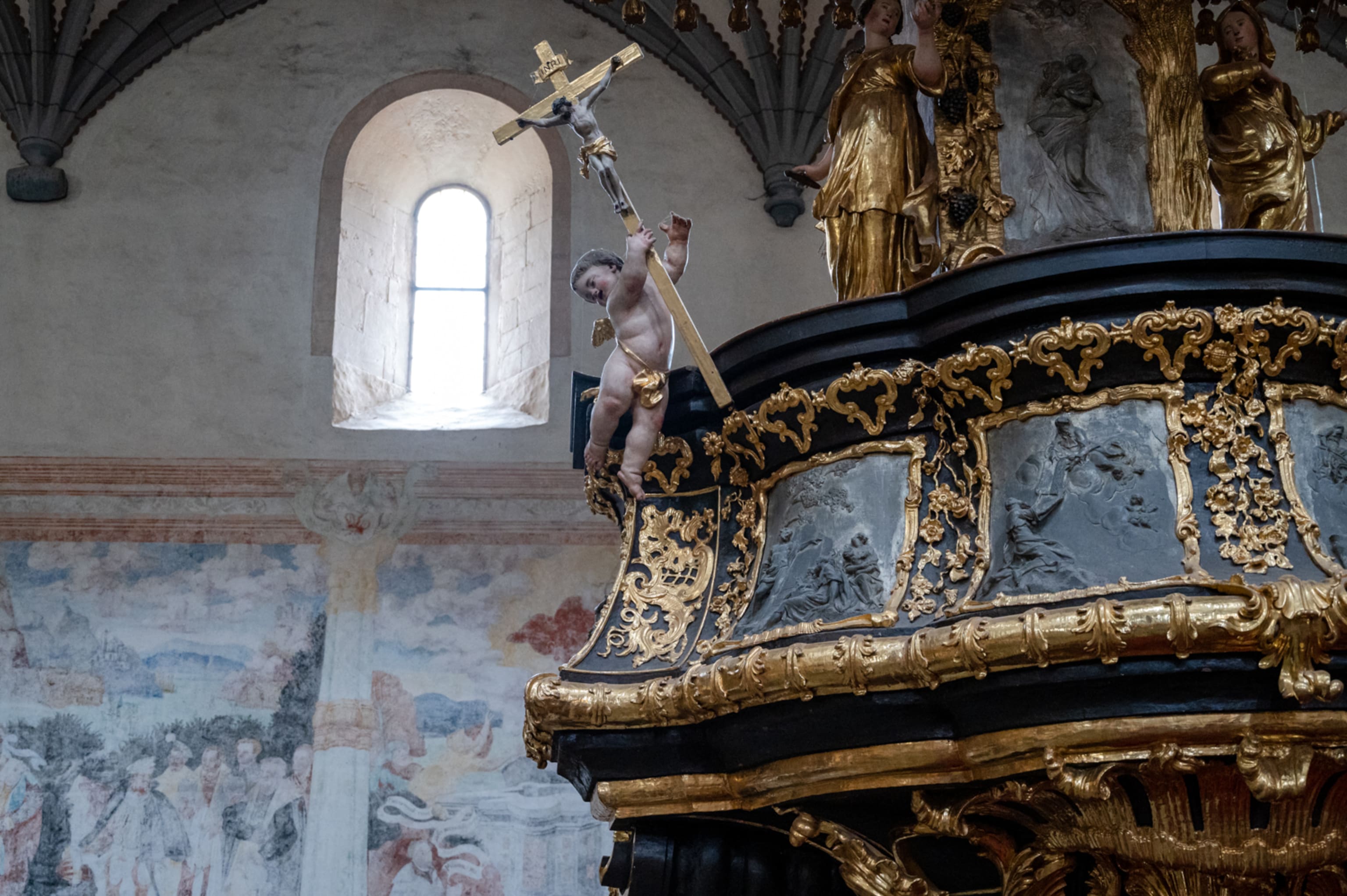 Kanzel im Gurker Dom