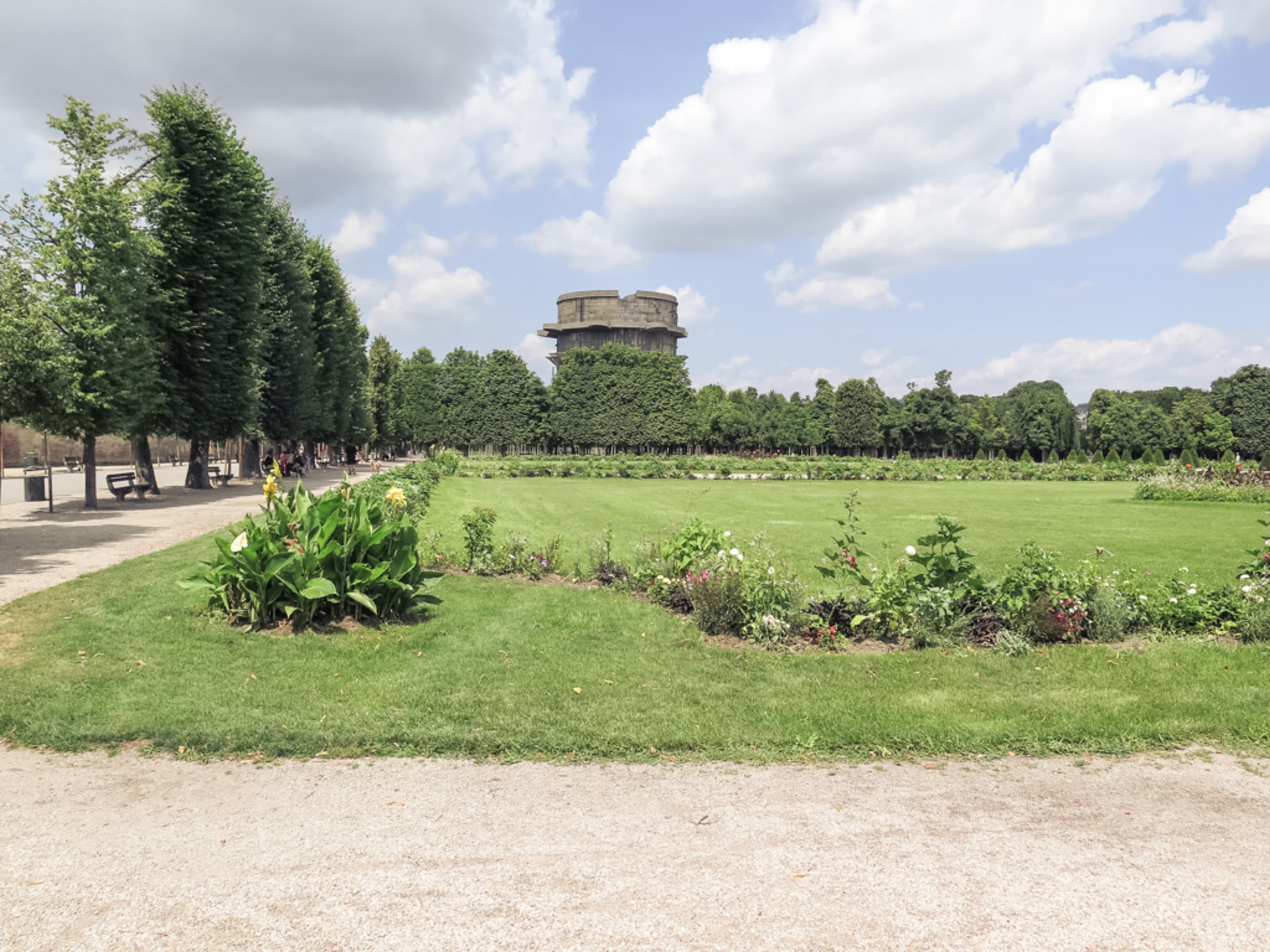 Augarten Wien, Eingangsbereich beim Hauptportal