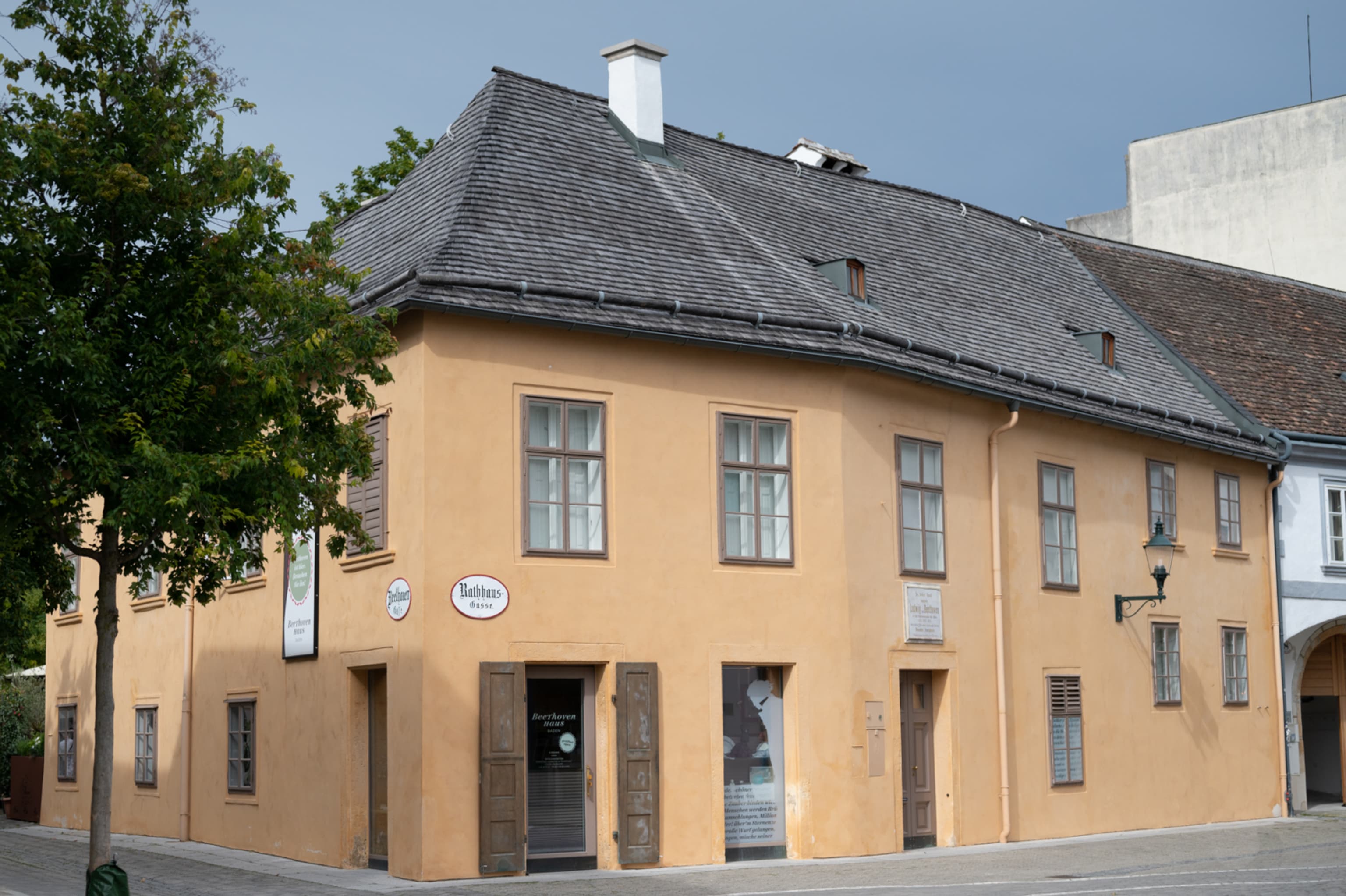 Beethovenhaus Eingang, Baden bei Wien