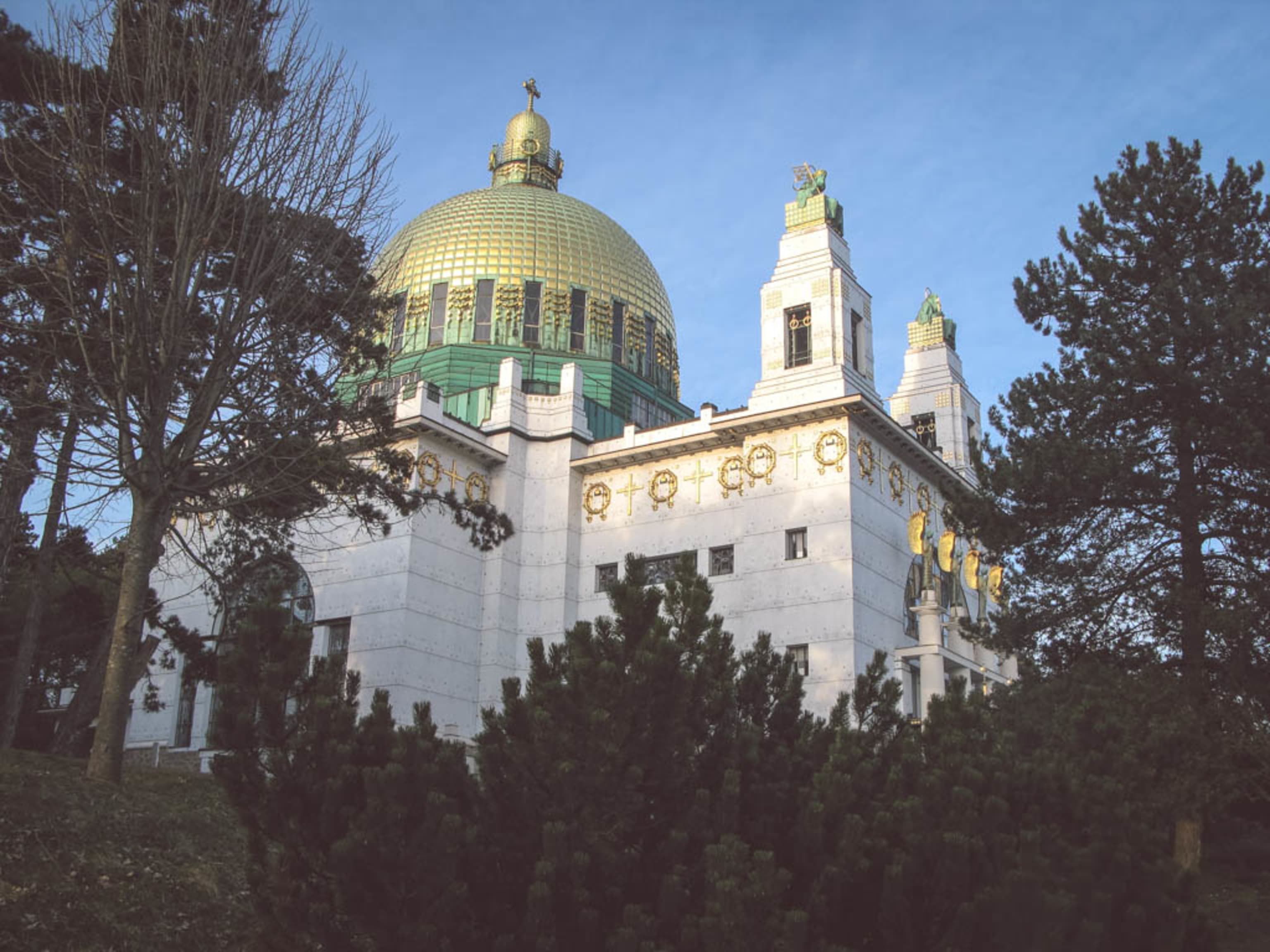 Kirche am Steinhof, Kuppel