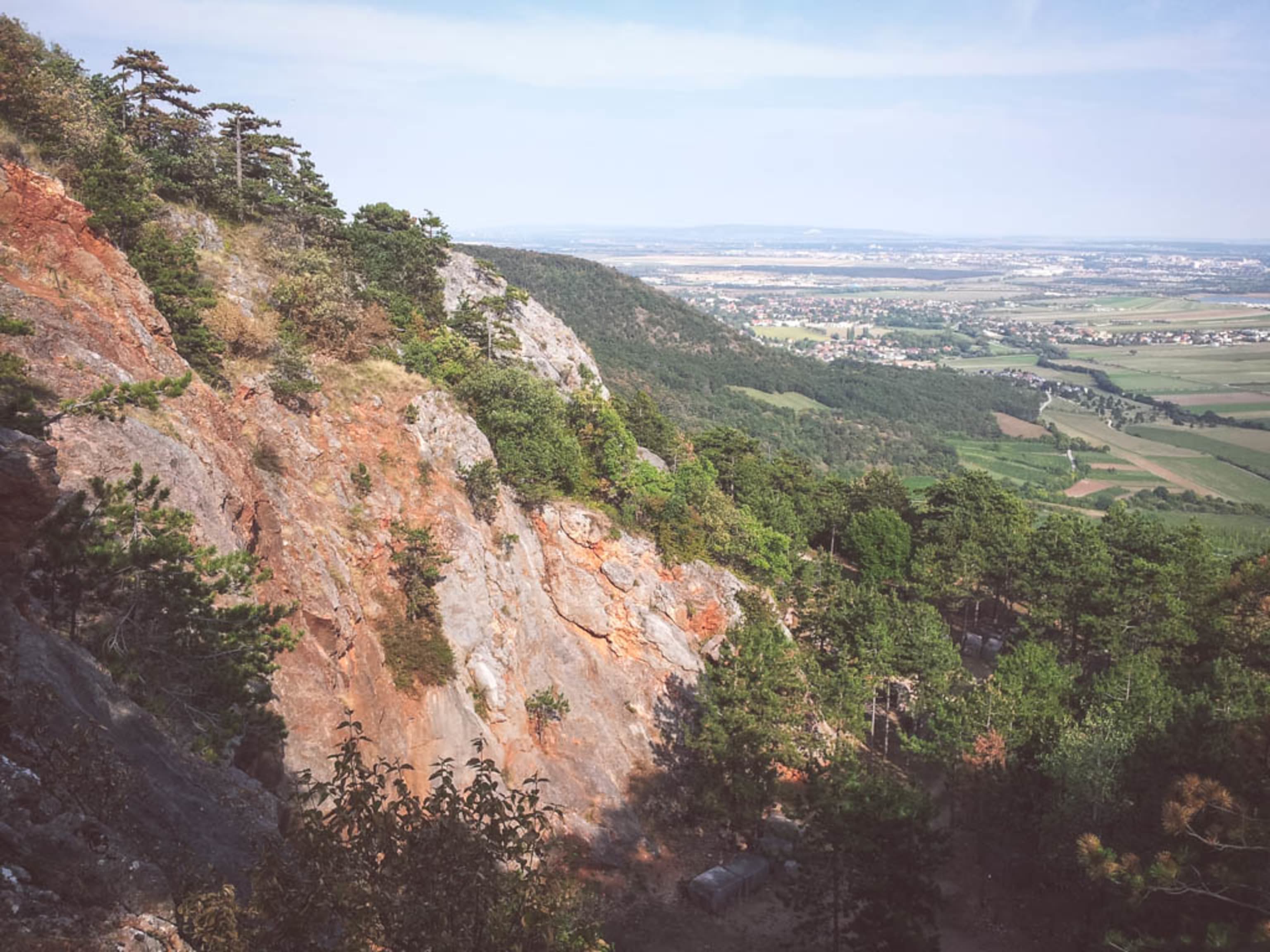 Ausblick auf den Marmorsteinbruch Engelsberg